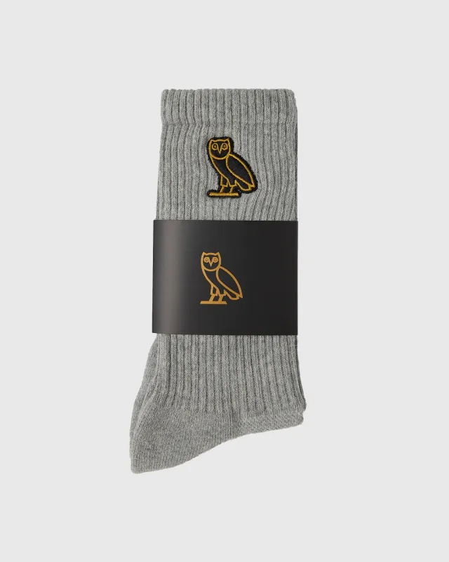 Classic Socks - Heather Grey sold by OVO