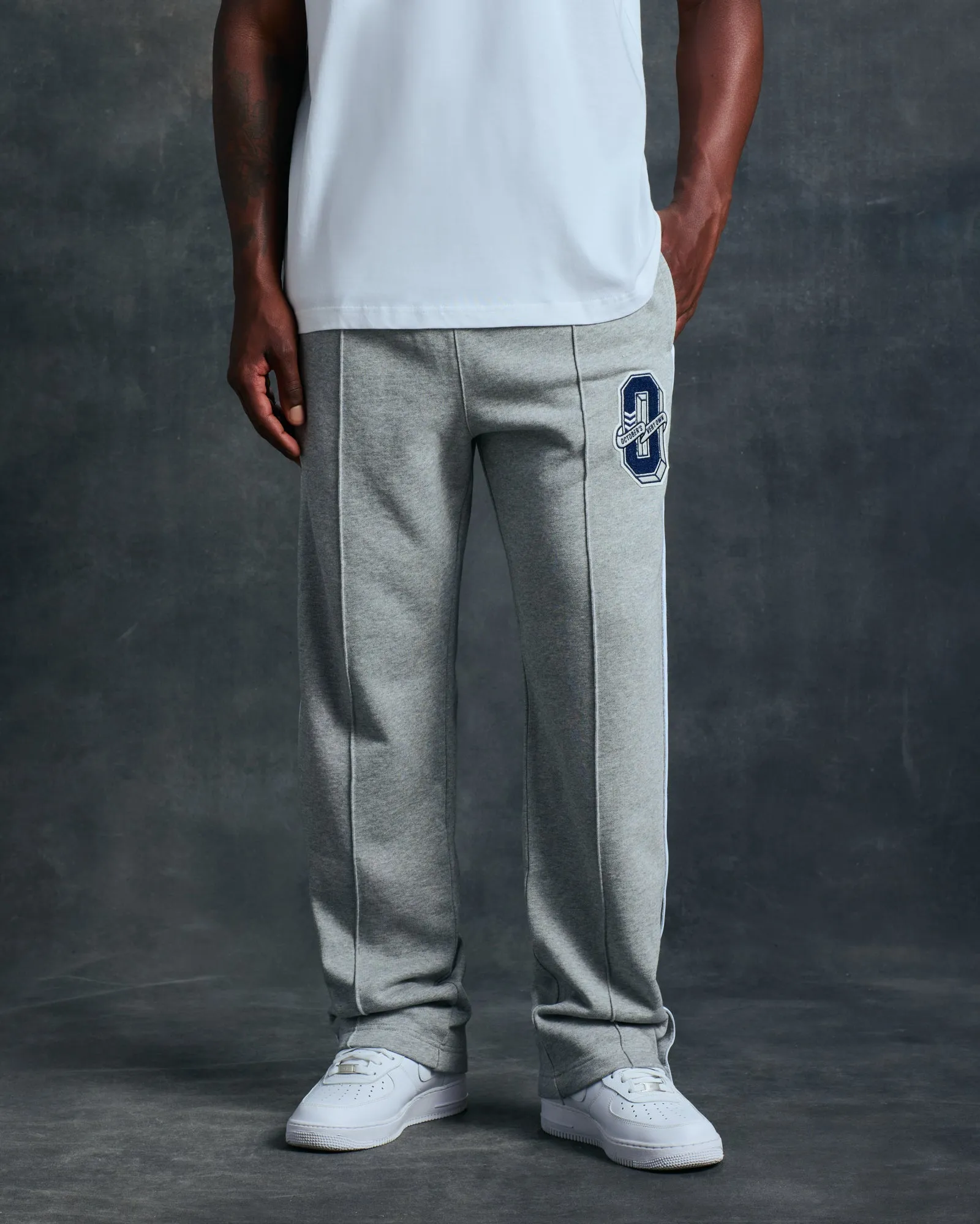 Varsity O Track Pants - Heather Grey sold by OVO product image thumbnail 2