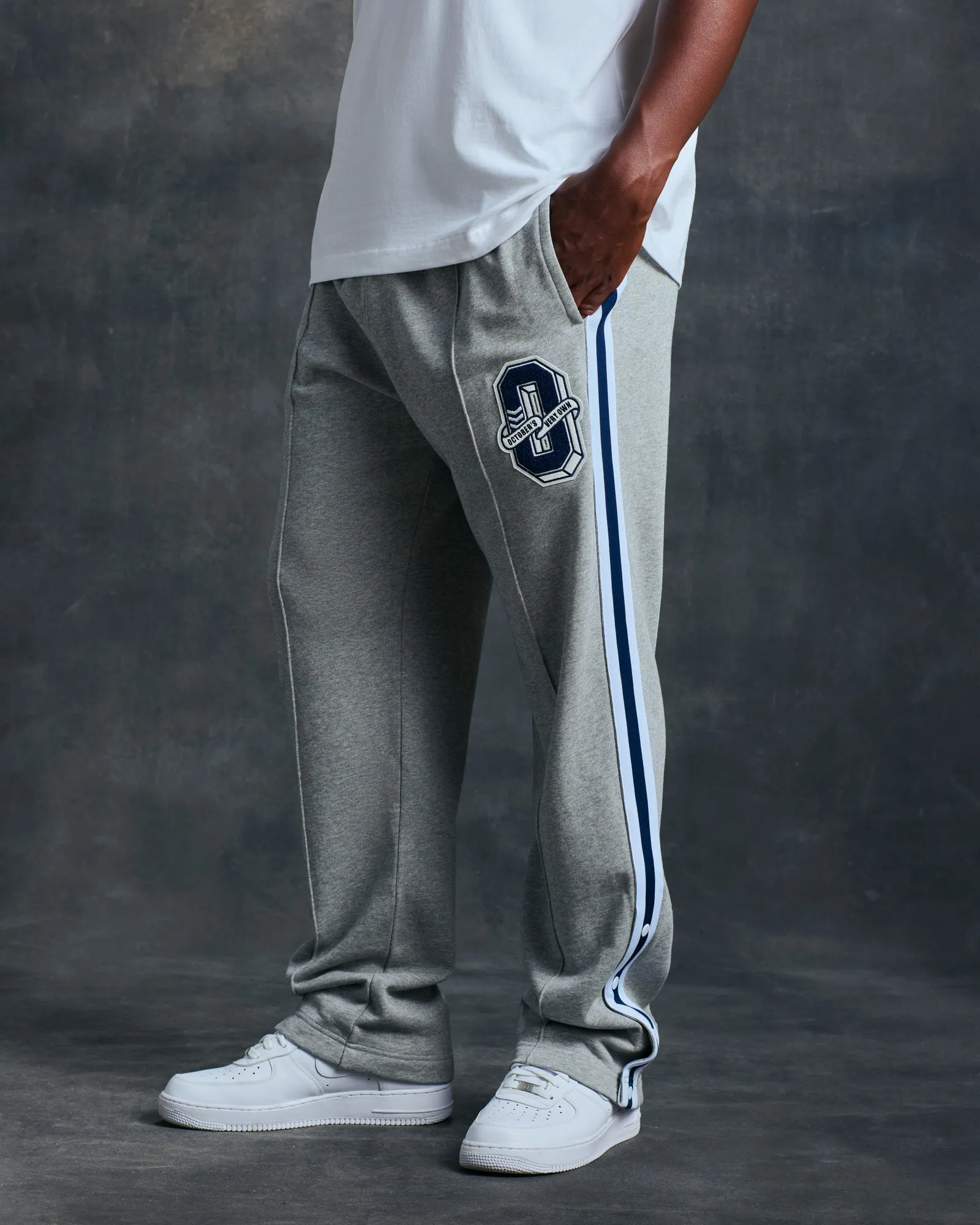 Varsity O Track Pants - Heather Grey sold by OVO product image thumbnail 3