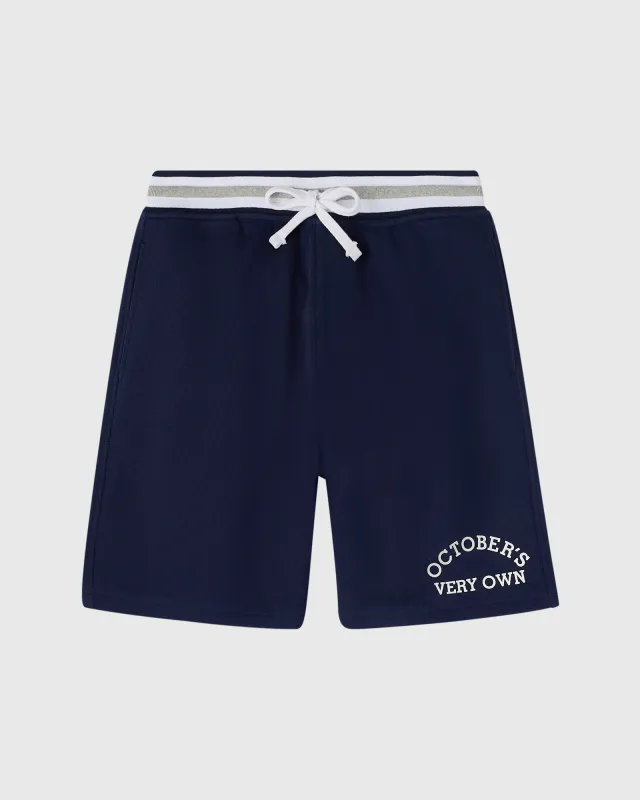 Rockwell Arch Sweatshorts - Navy sold by OVO