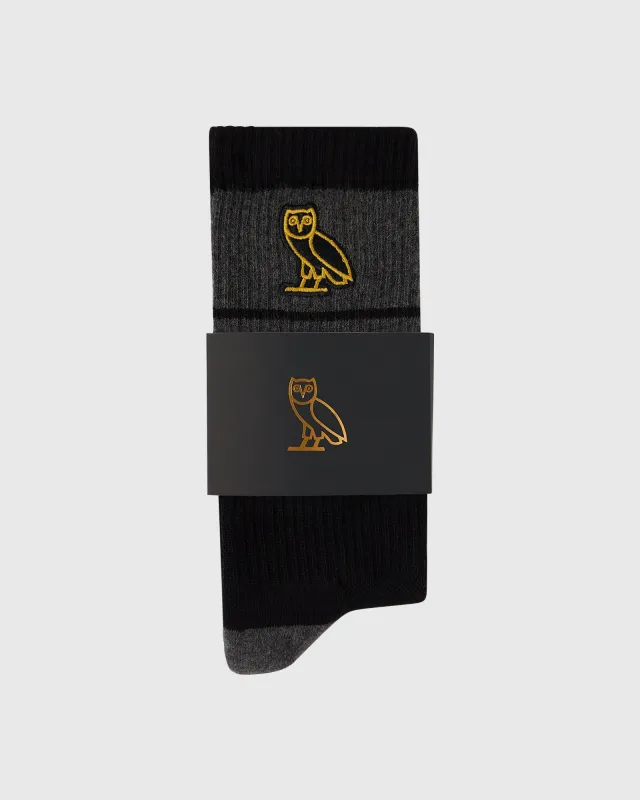 Crew Socks - Black sold by OVO
