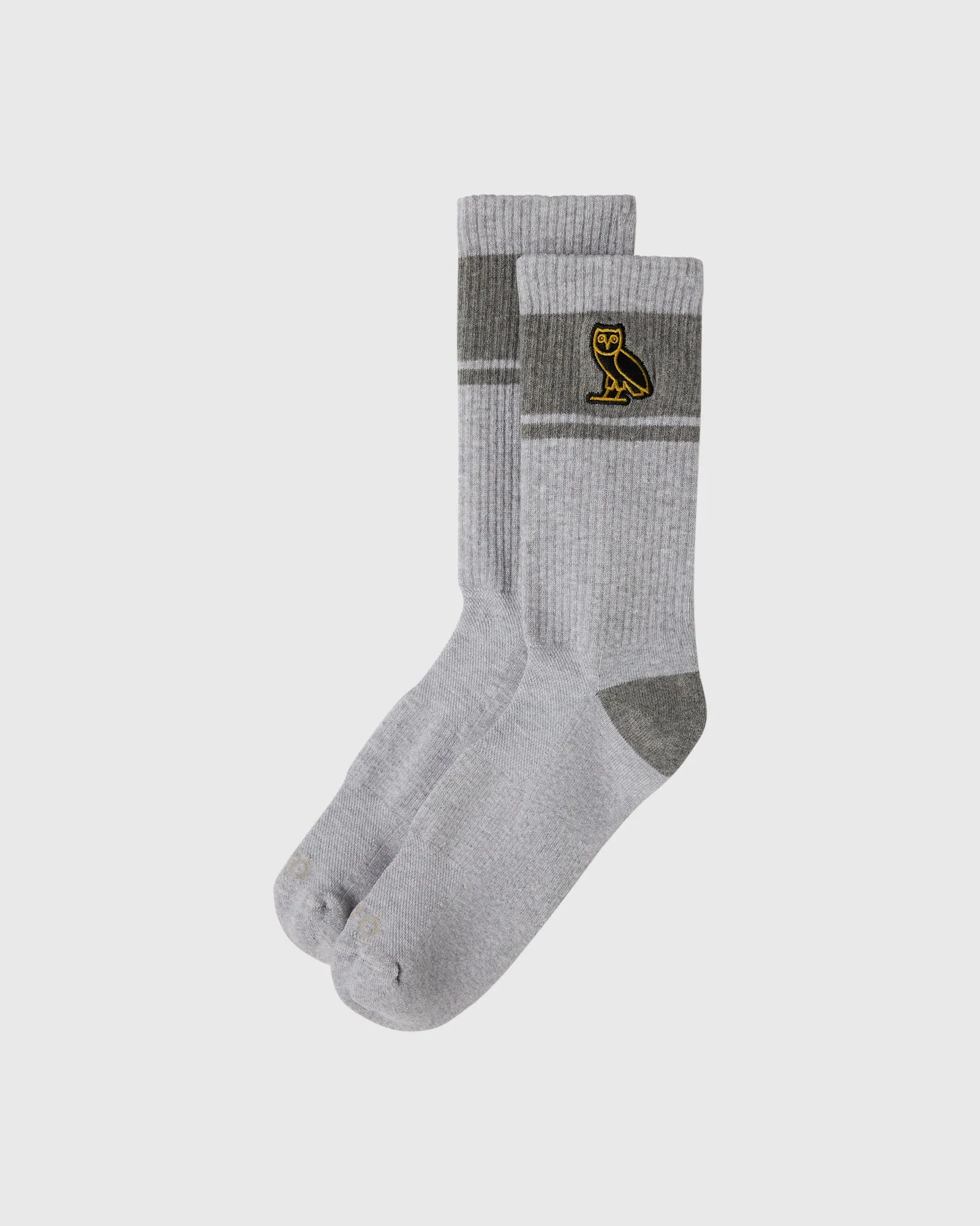 Crew Socks - Ash Heather Grey sold by OVO product image thumbnail 2
