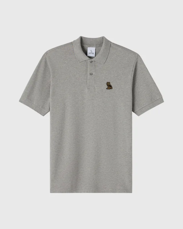 Classic Polo - Heather Grey sold by OVO