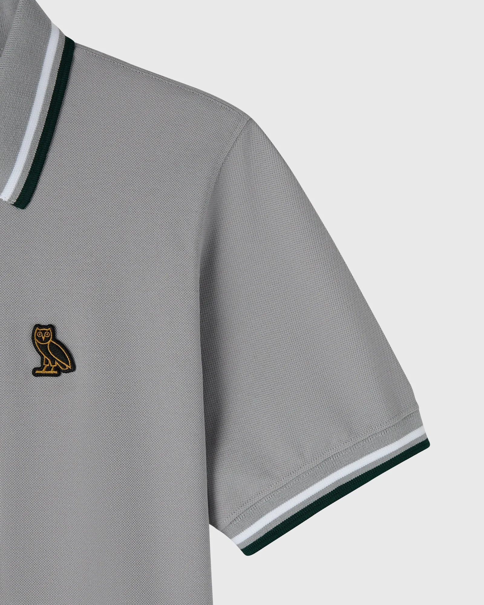 Quarter-Zip Polo - Cool Grey sold by OVO product image thumbnail 4