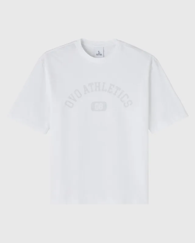 OVO Athletics Slub Tee - White sold by OVO