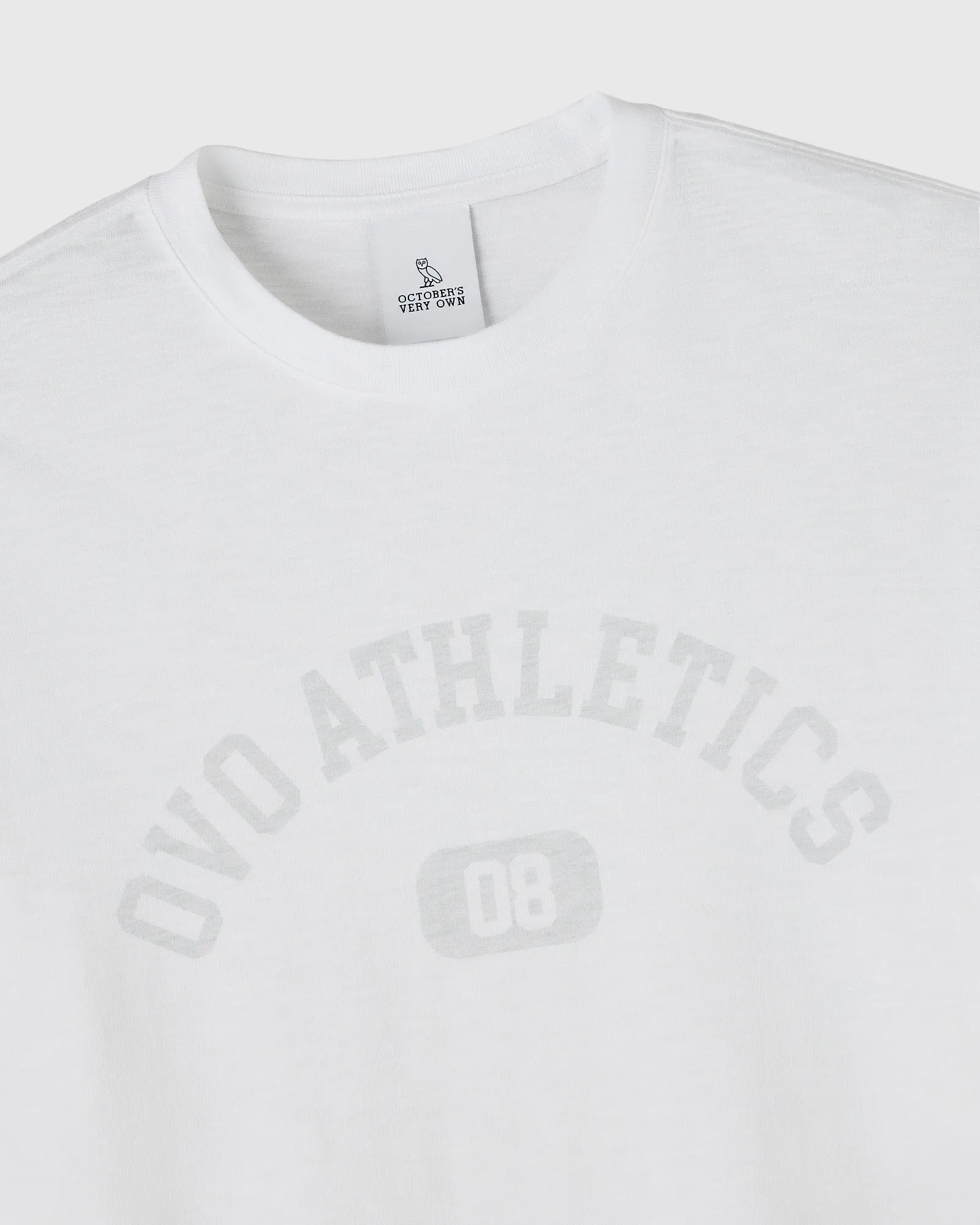 OVO Athletics Slub Tee - White sold by OVO product image thumbnail 3