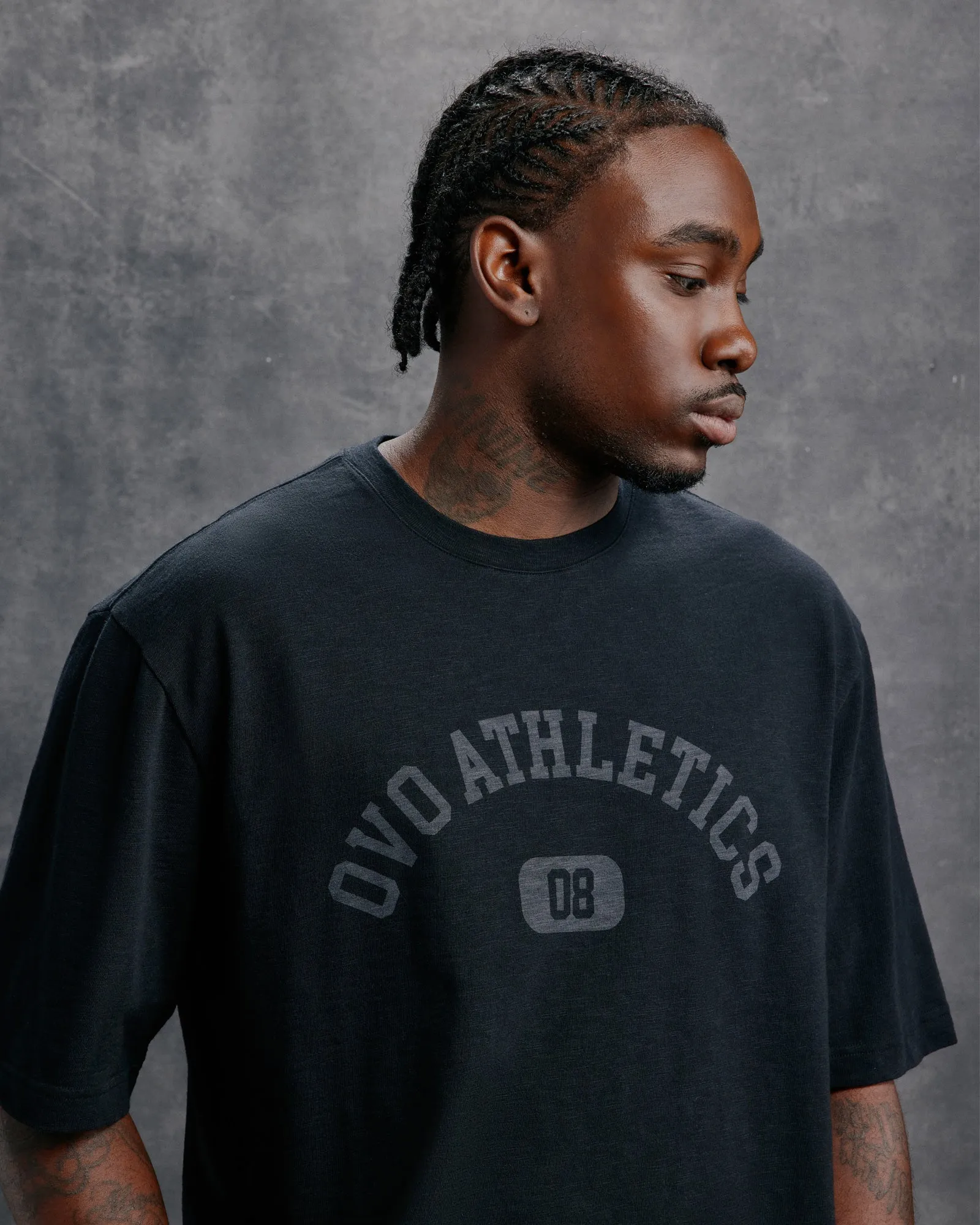 OVO Athletics Slub Tee - Black sold by OVO product image thumbnail 3