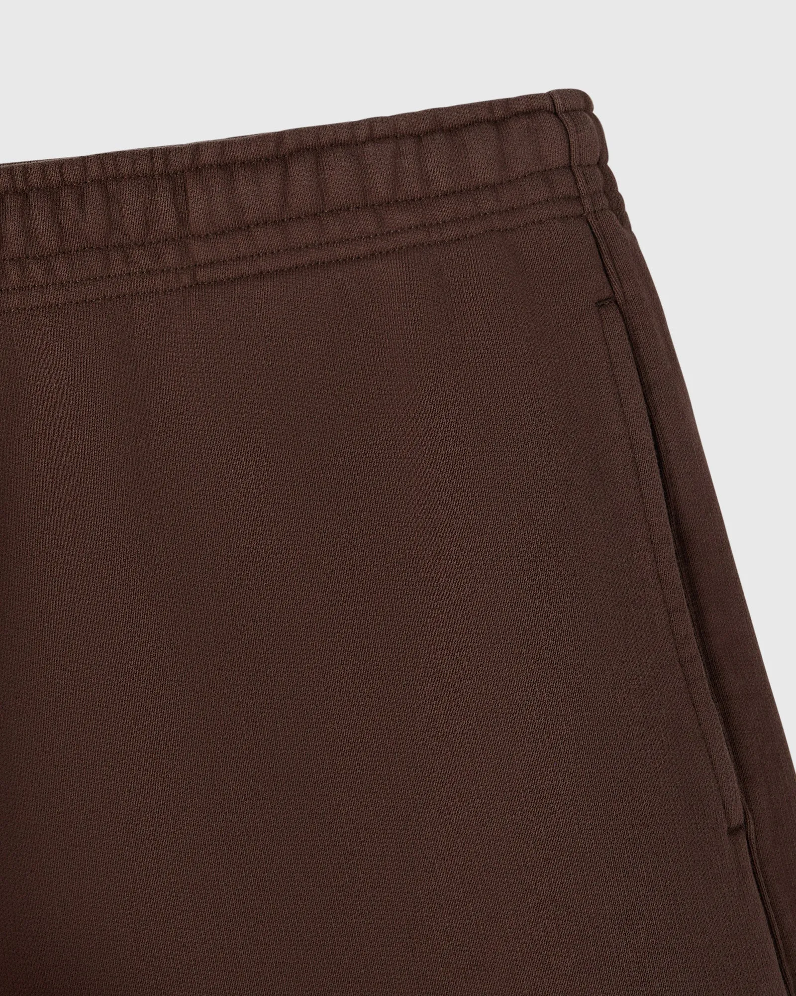 Garment Dyed Sweatshorts - Brown sold by OVO product image thumbnail 5