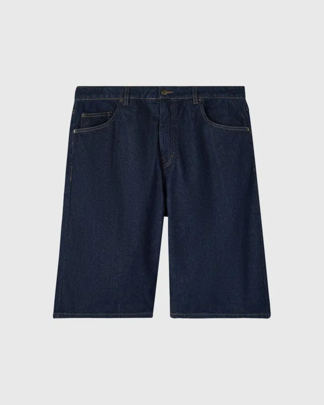 Denim Short - Washed Indigo sold by OVO
