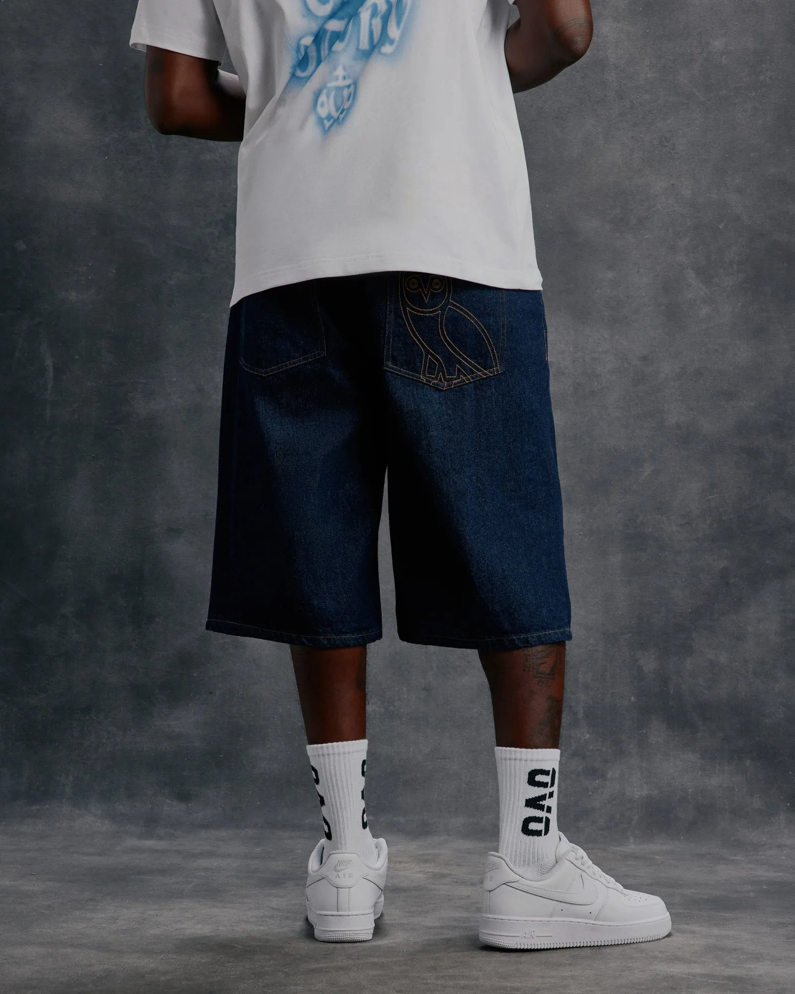 Denim Short - Washed Indigo sold by OVO product image thumbnail 5