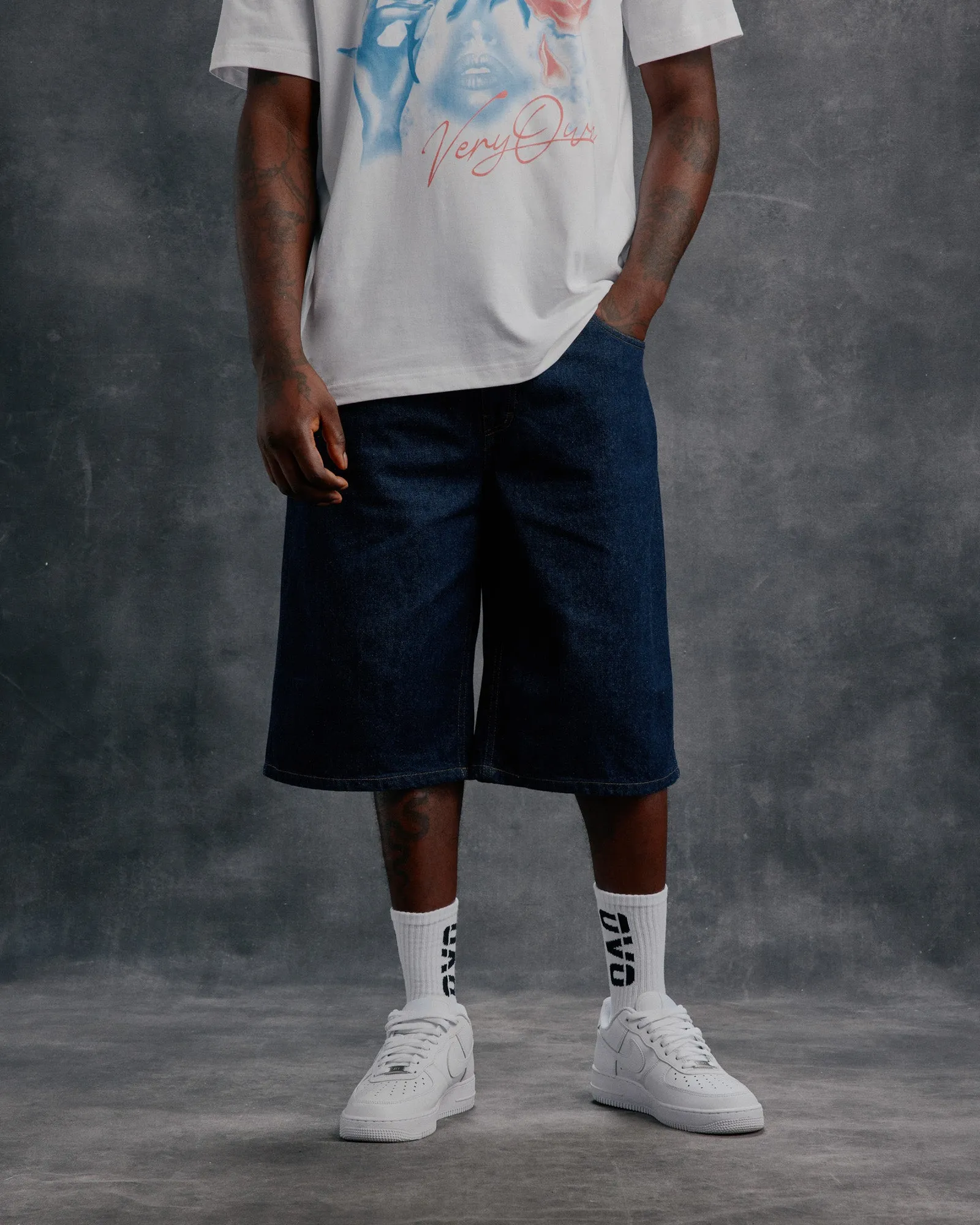 Denim Short - Washed Indigo sold by OVO product image thumbnail 4