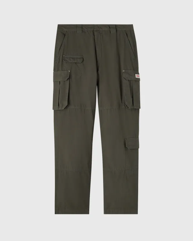 Multi Pocket Cargo Pant - Olive sold by OVO