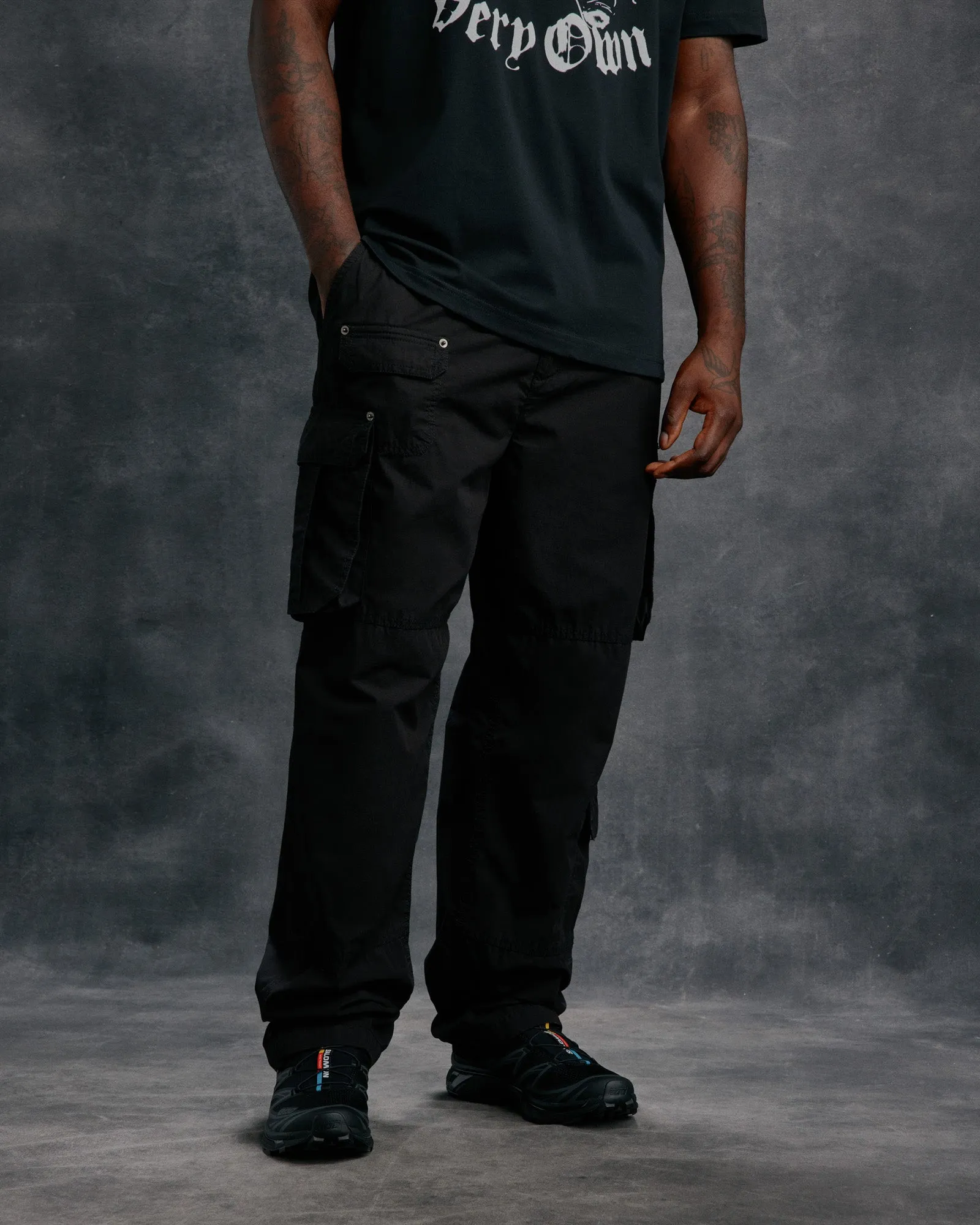 Multi Pocket Cargo Pant - Black sold by OVO product image thumbnail 2