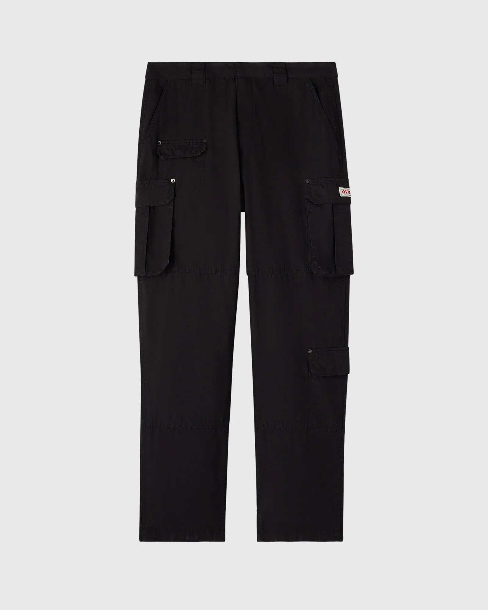 Multi Pocket Cargo Pant - Black sold by OVO