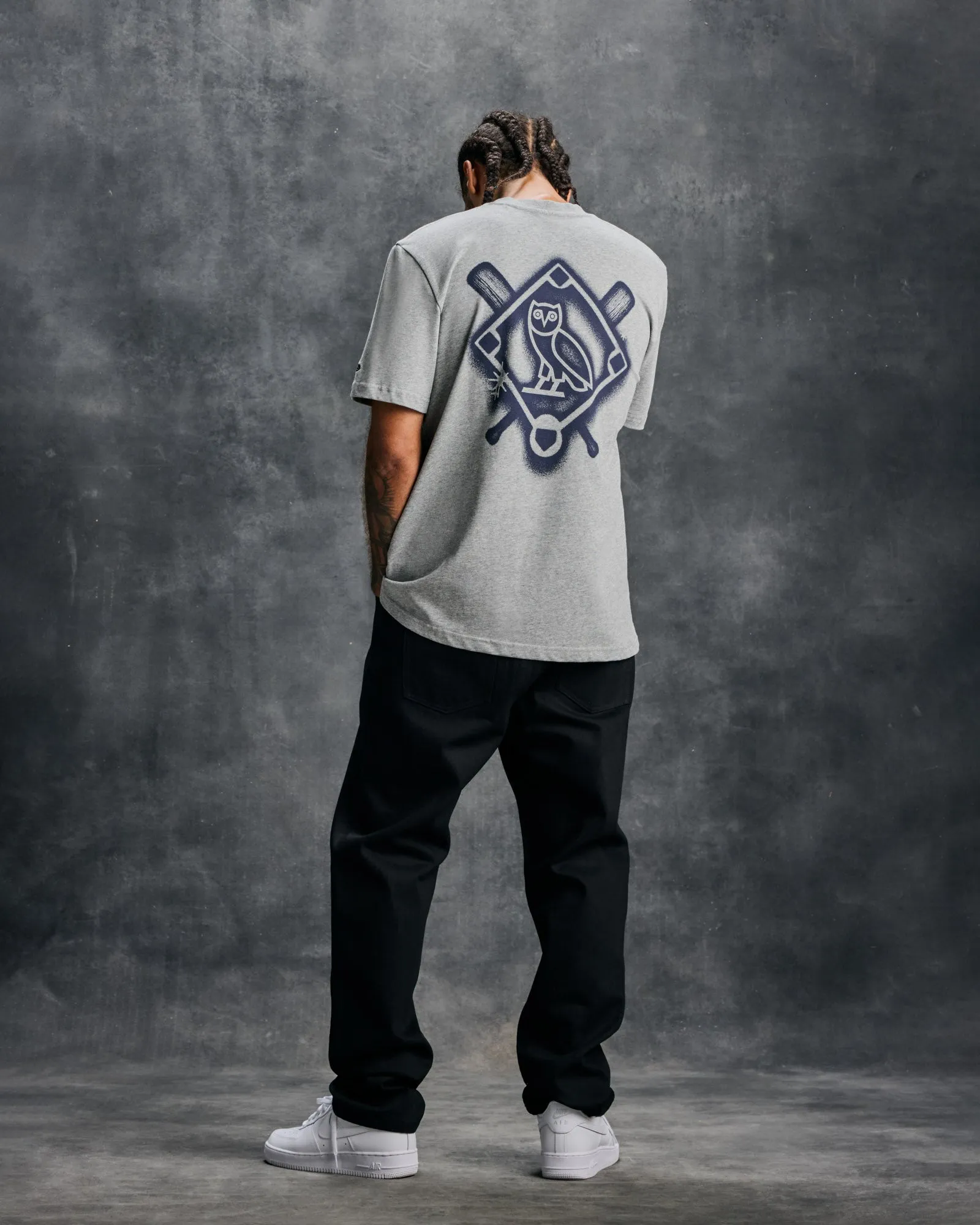 New Era MLB New York Yankees Tee - Heather Grey sold by OVO product image thumbnail 3