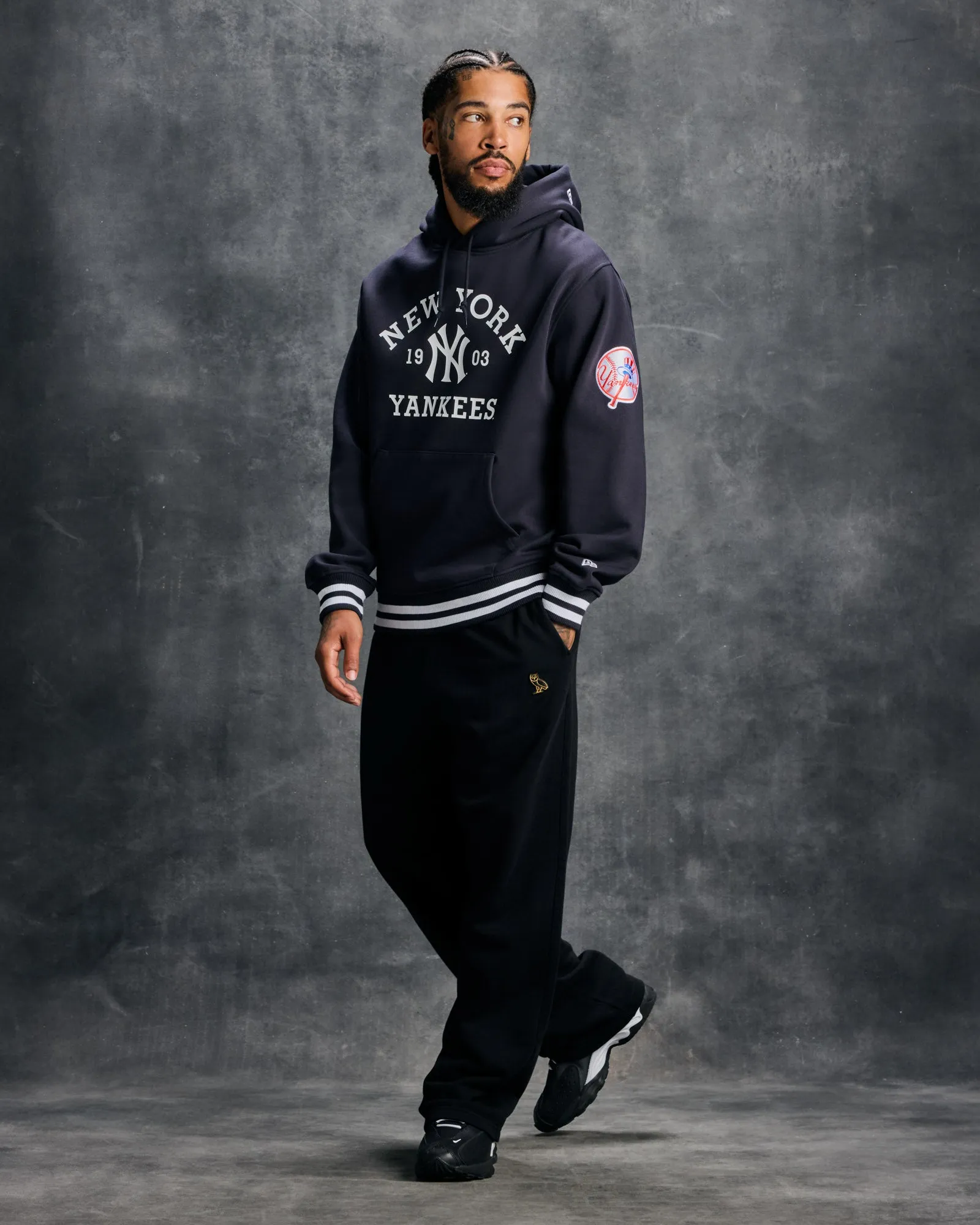 New Era MLB New York Yankees Hoodie - Navy sold by OVO product image thumbnail 4