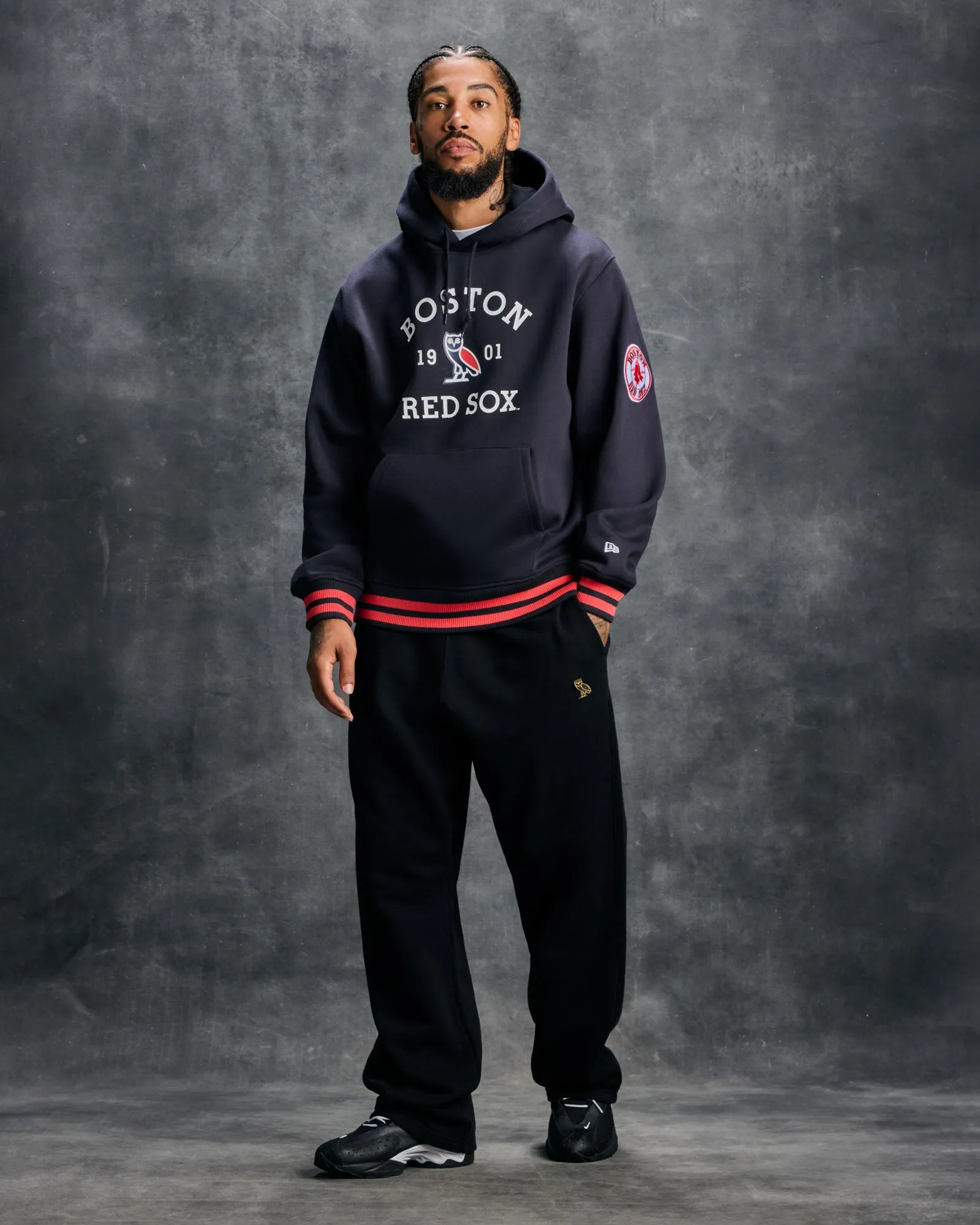 New Era MLB Boston Red Sox Hoodie - Navy sold by OVO product image thumbnail 4