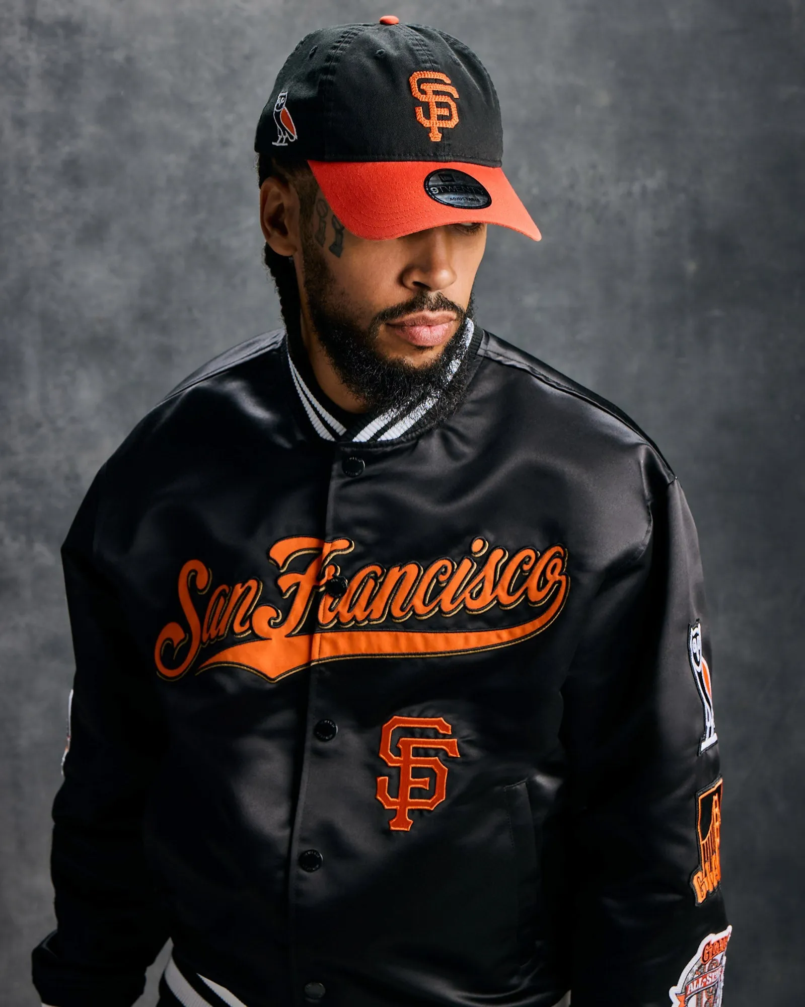 New Era MLB 9TWENTY San Francisco Giants Adjustable Cap - Black sold by OVO product image thumbnail 2