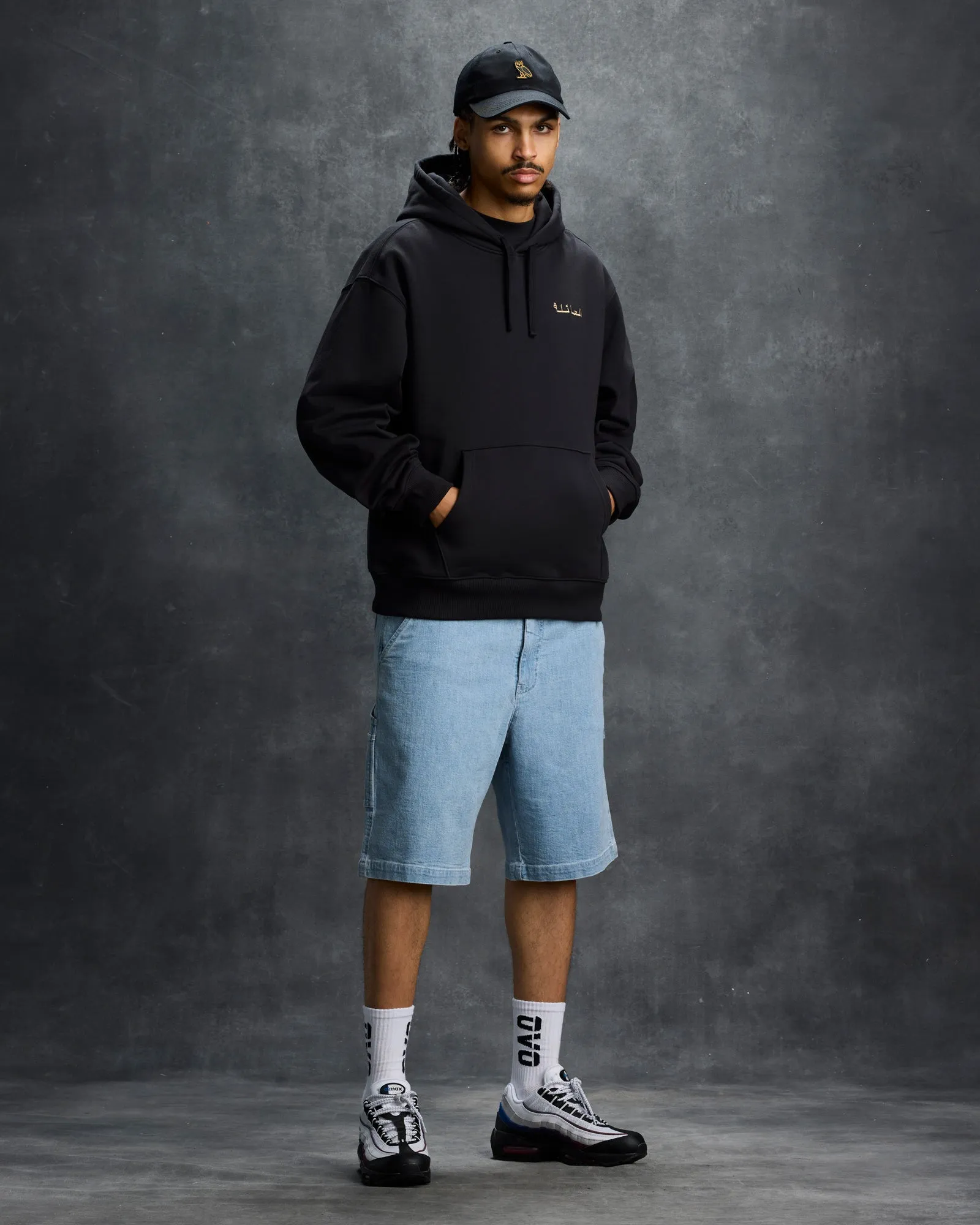 Family Calligraphy Hoodie - Black sold by OVO product image thumbnail 2