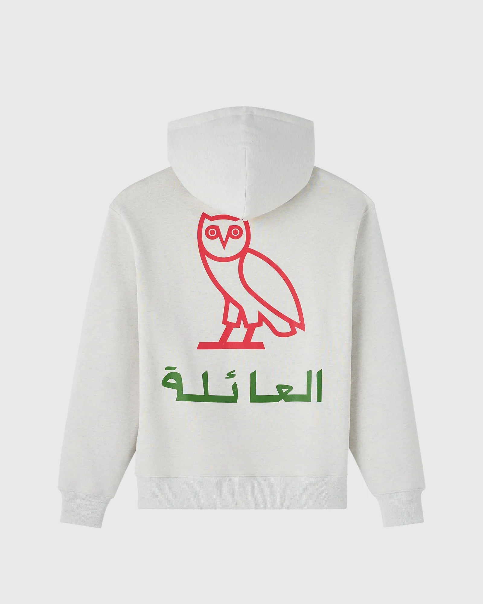 Family Calligraphy Hoodie - Ash Heather Grey sold by OVO product image thumbnail 5