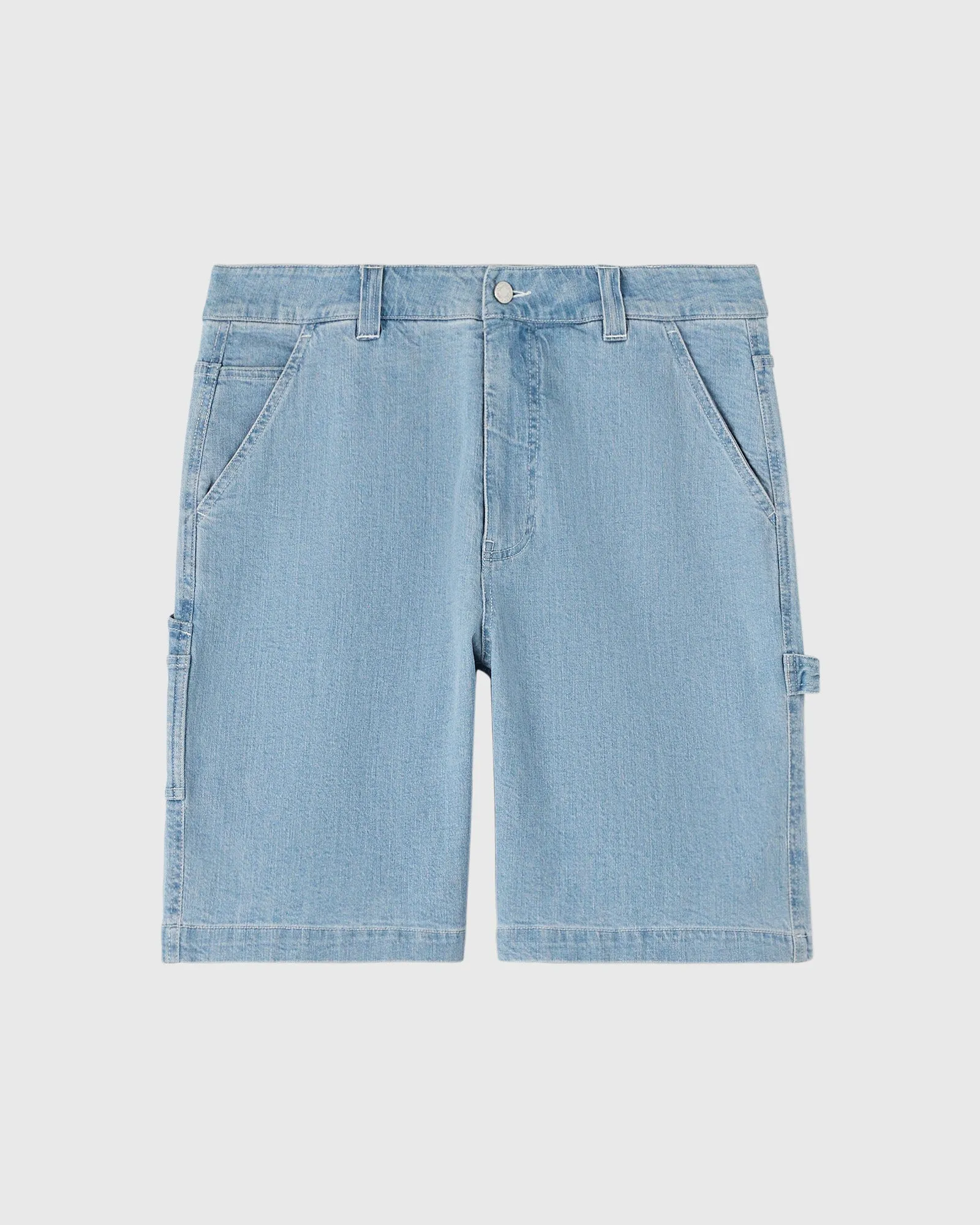 Denim Carpenter Short - Washed Denim sold by OVO
