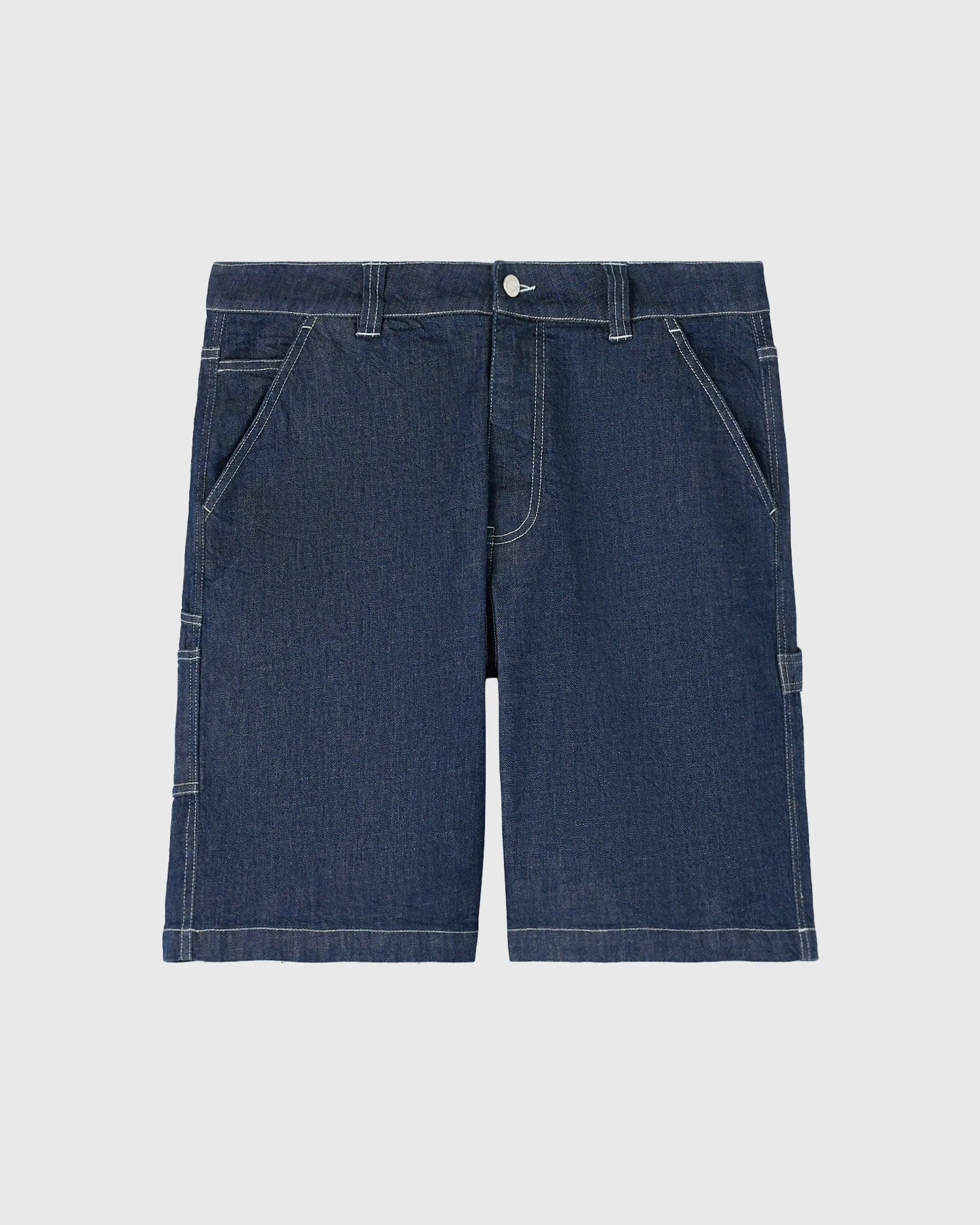 Denim Carpenter Short - Dark Indigo sold by OVO