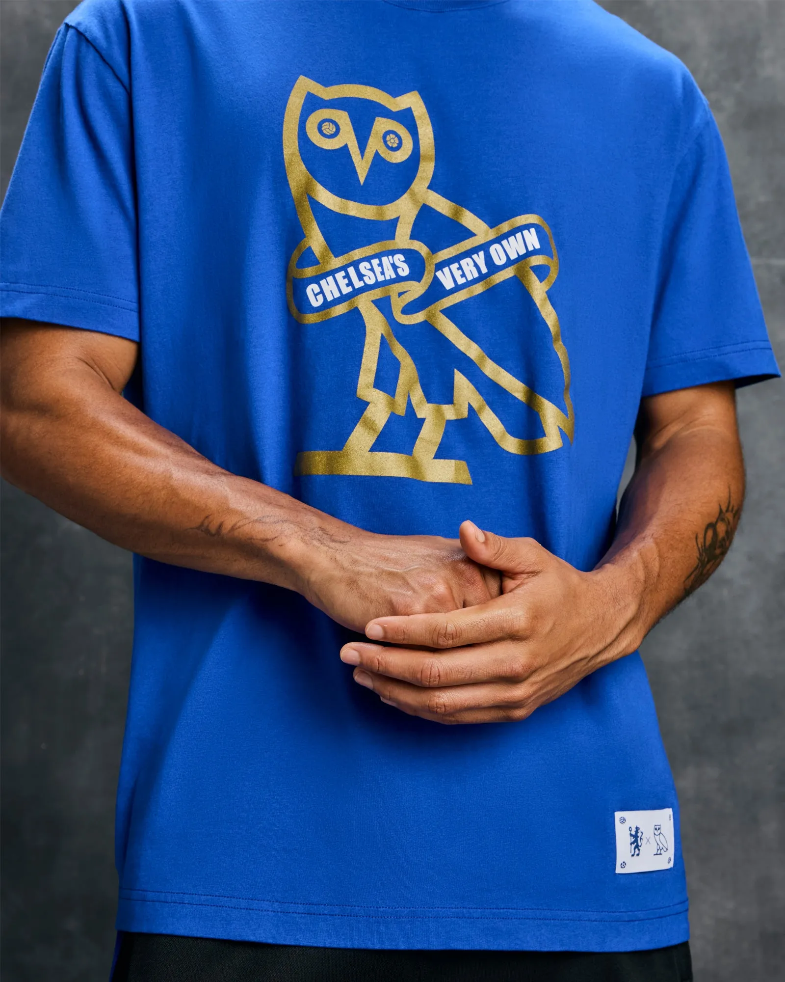 Chelsea FC Icon Tee - Blue sold by OVO product image thumbnail 3