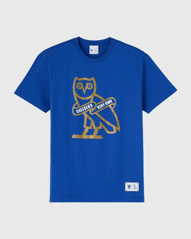 Chelsea FC Icon Tee - Blue sold by OVO