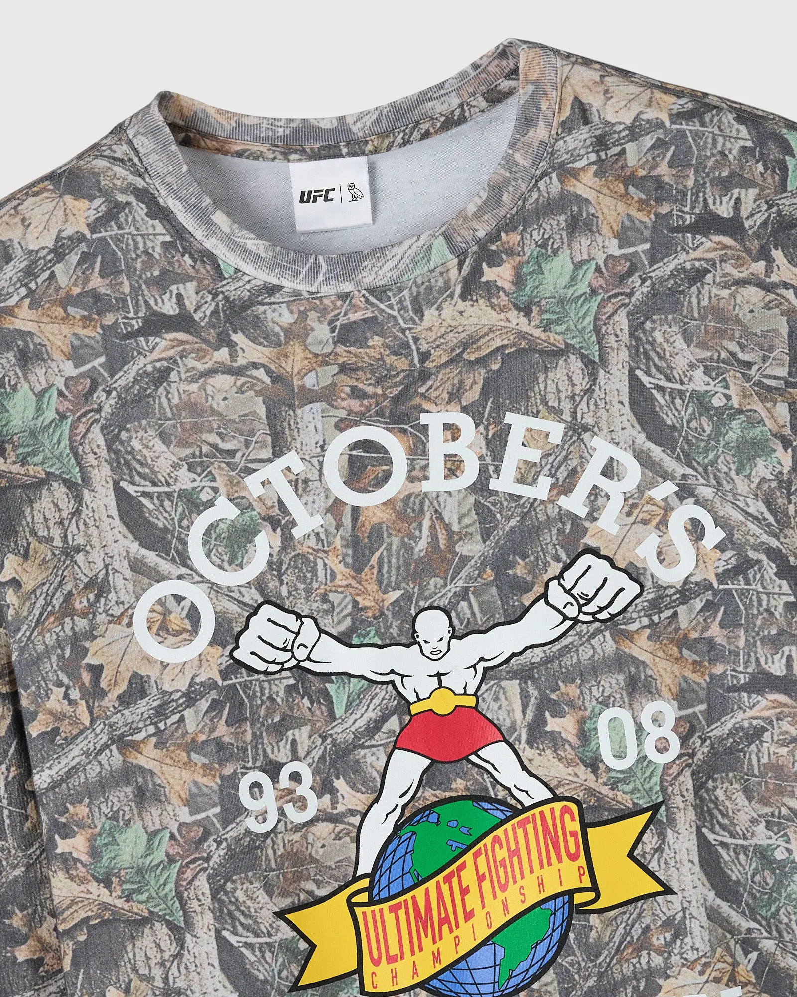 UFC Long-Sleeve Tee - Camo sold by OVO product image thumbnail 3