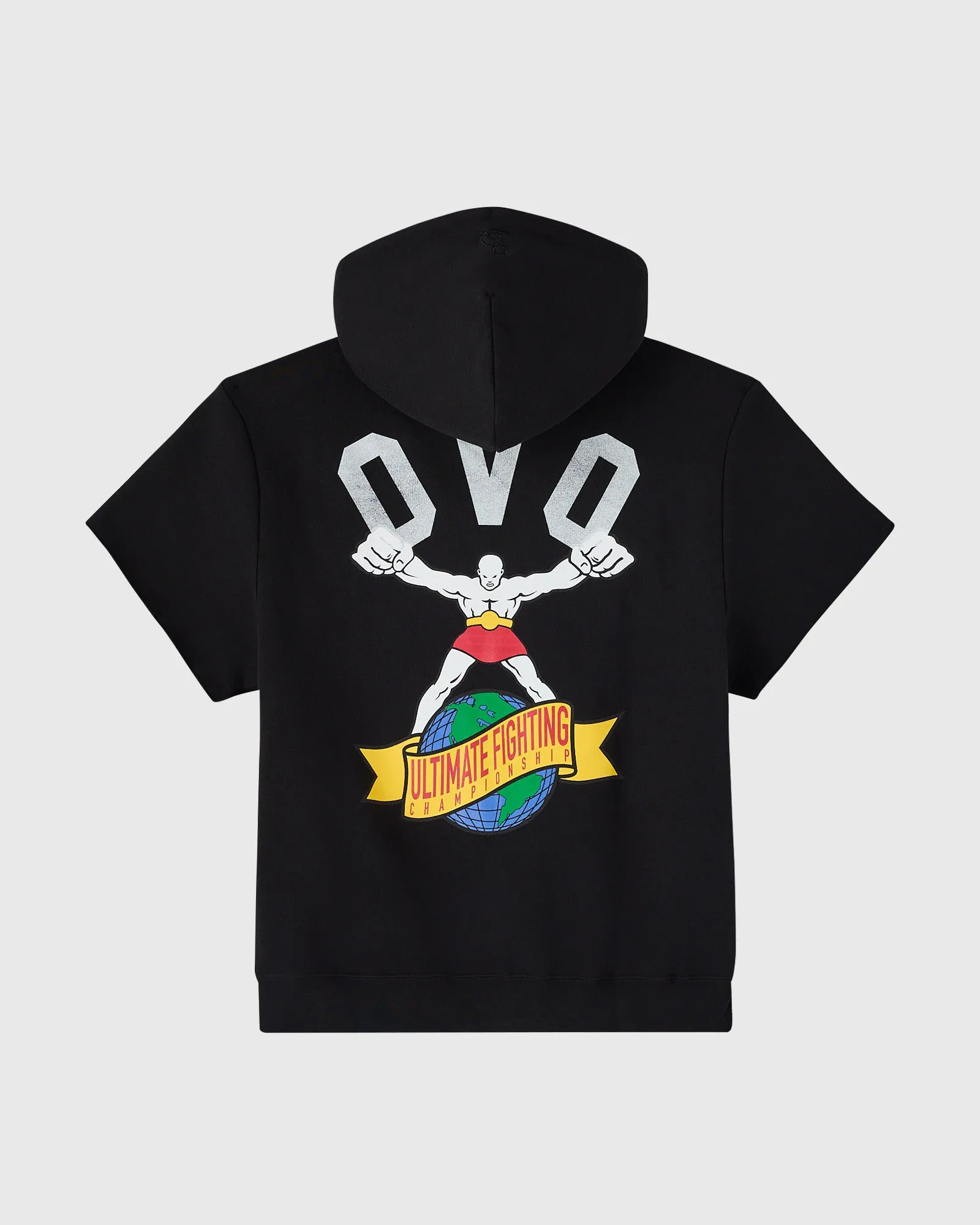 UFC Full-Zip Short-Sleeve Hoodie - Black sold by OVO product image thumbnail 4