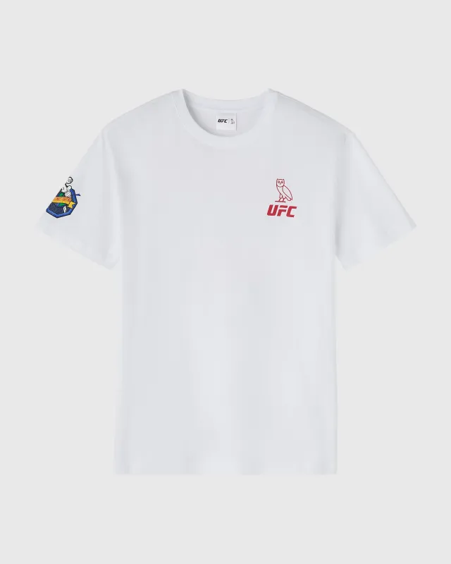 UFC Flame Logo Tee - White sold by OVO