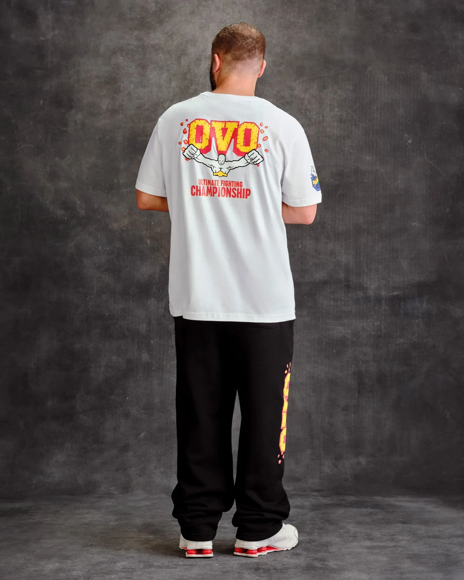 UFC Flame Logo Tee - White sold by OVO product image thumbnail 2