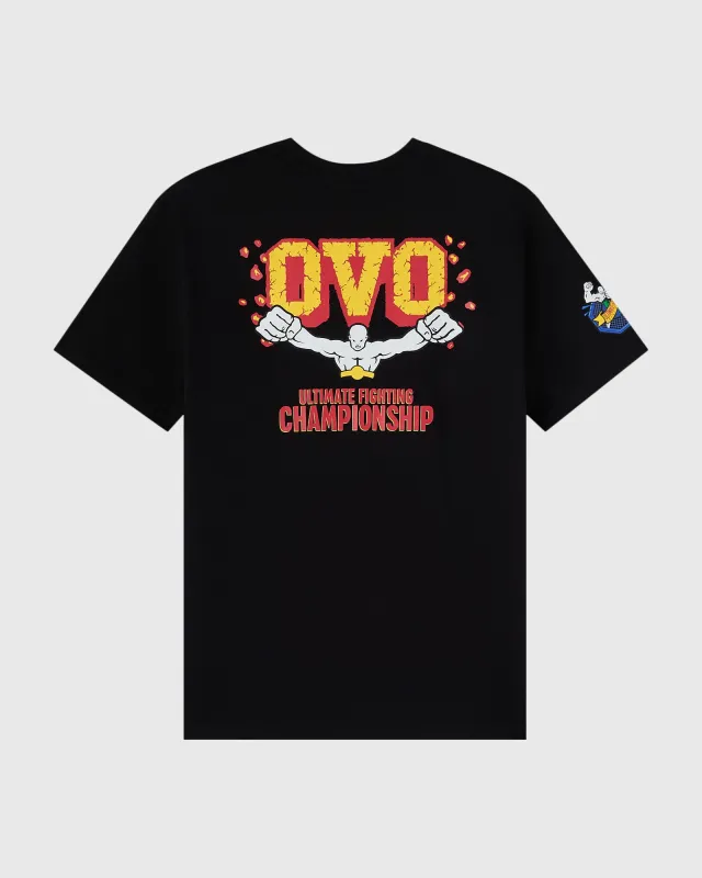 UFC Flame Logo Tee - Black sold by OVO