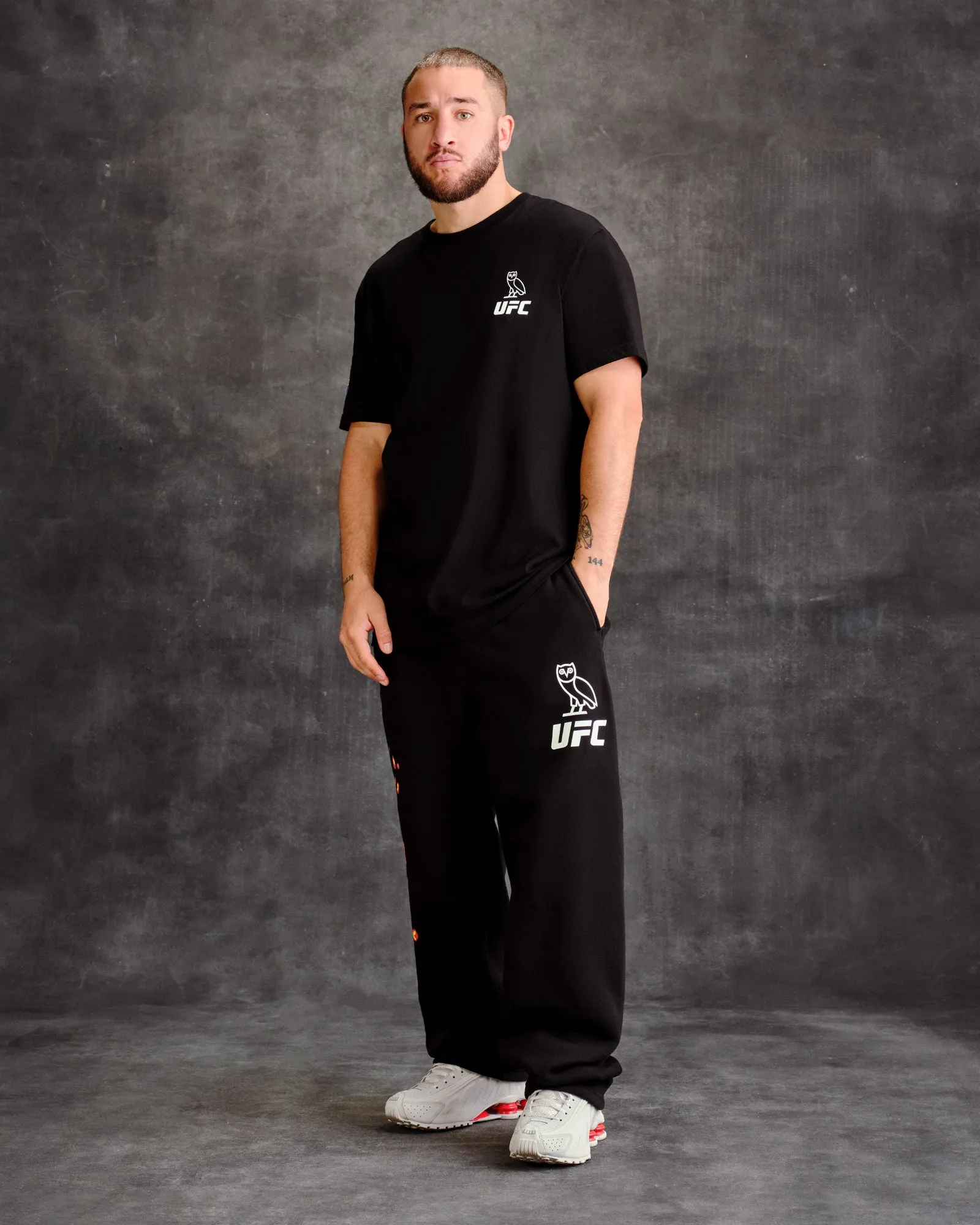 UFC Flame Logo Tee - Black sold by OVO product image thumbnail 4