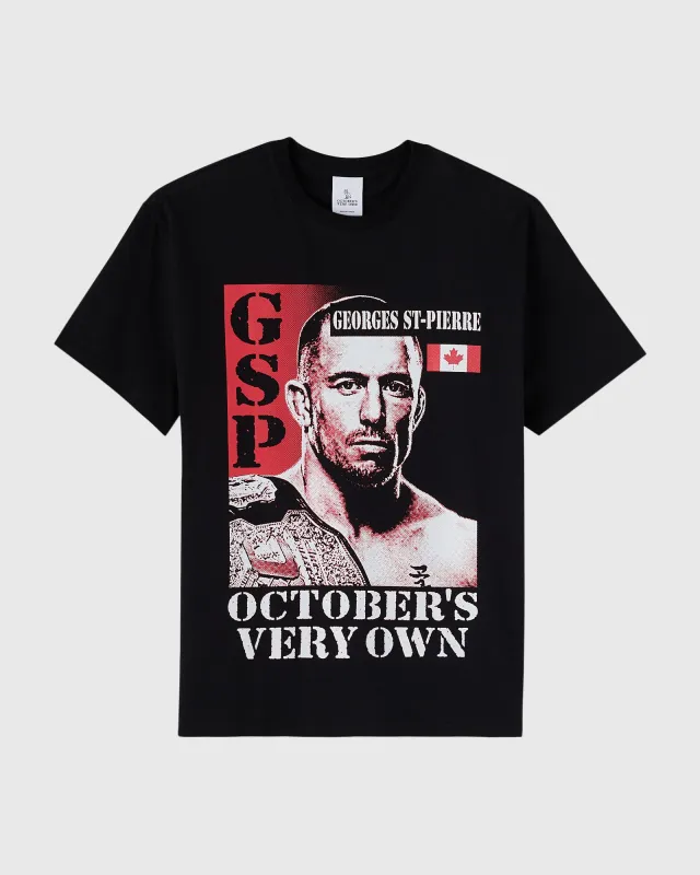 UFC Fighters Tee - GSP / Black sold by OVO