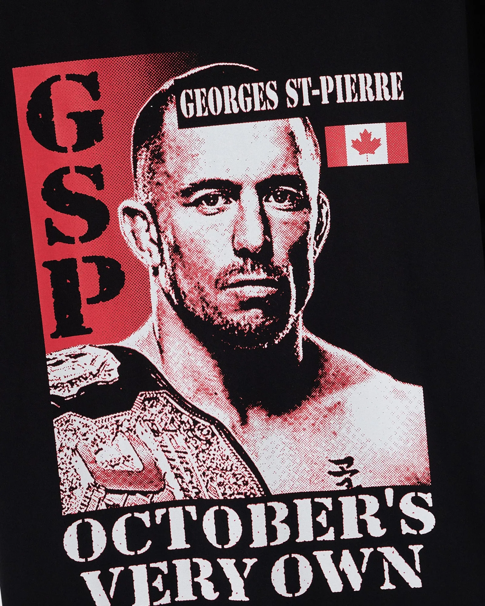 UFC Fighters Tee - GSP / Black sold by OVO product image thumbnail 4