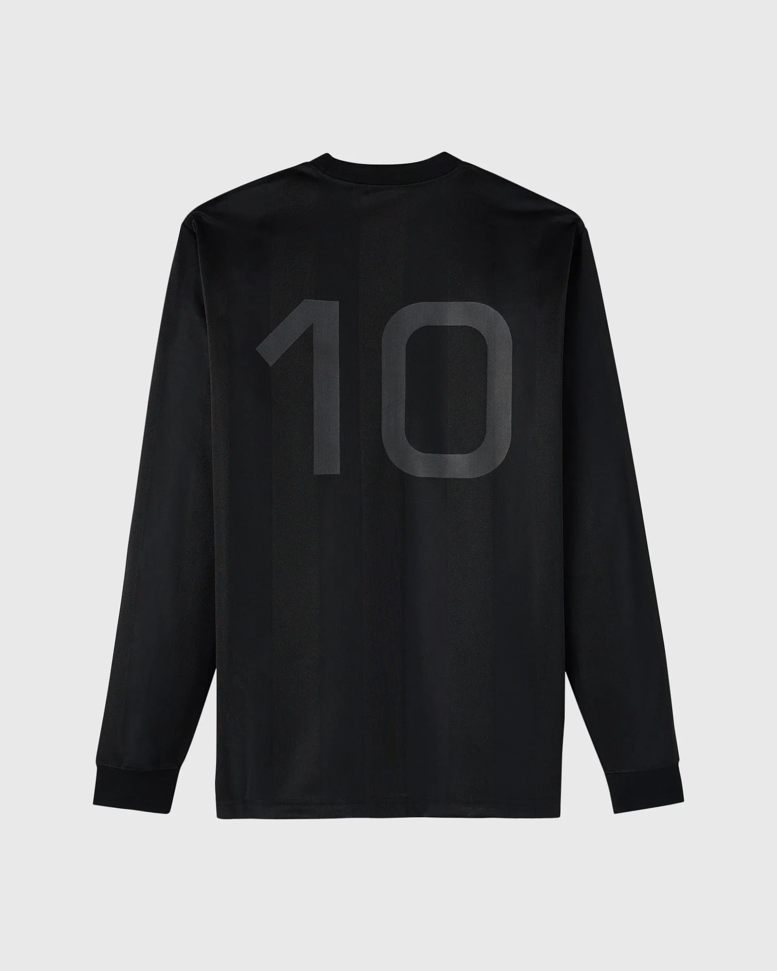 Retro Script Long-Sleeve Soccer Jersey - Black sold by OVO product image thumbnail 5