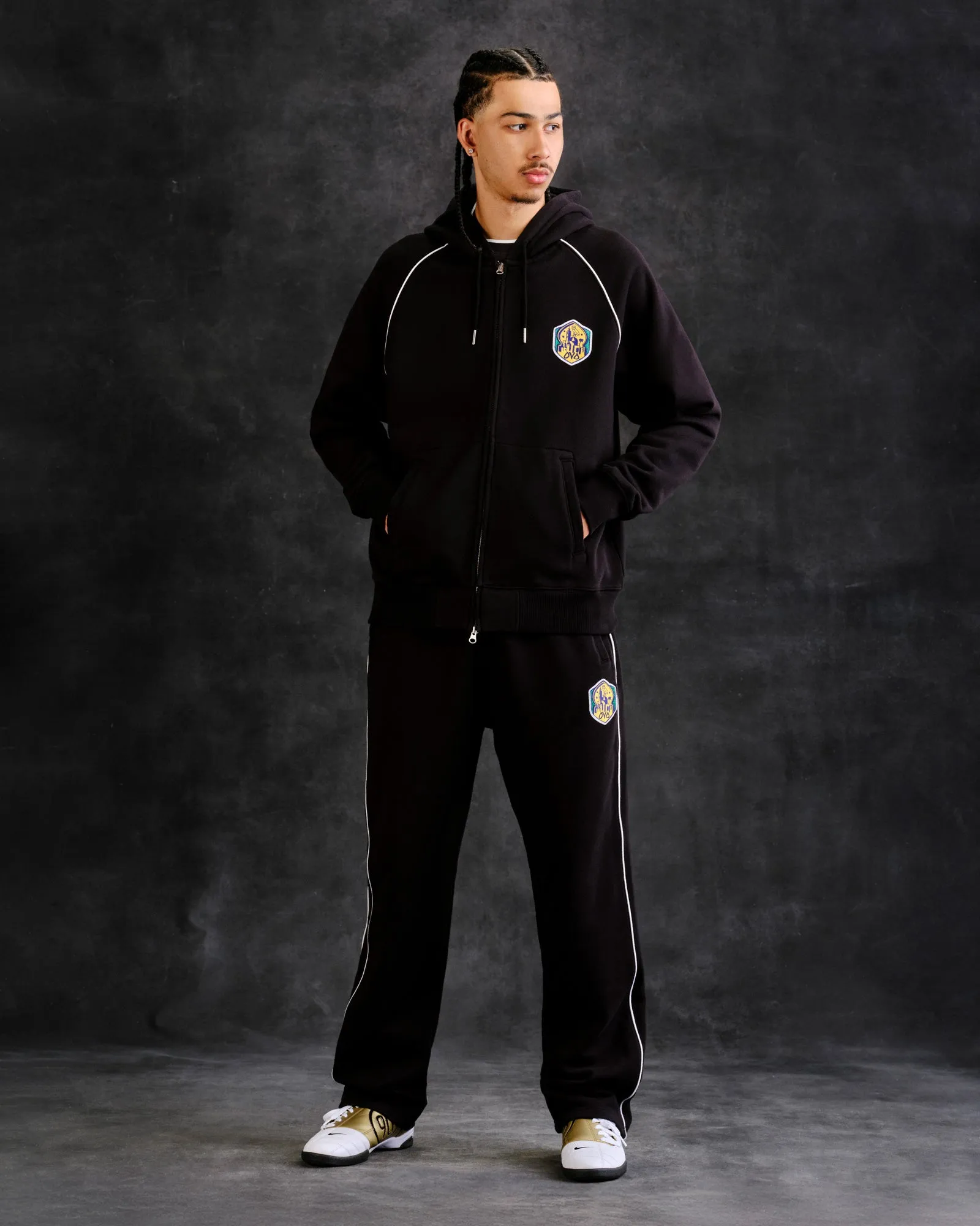 French Terry Sweatpants - Black sold by OVO product image thumbnail 2