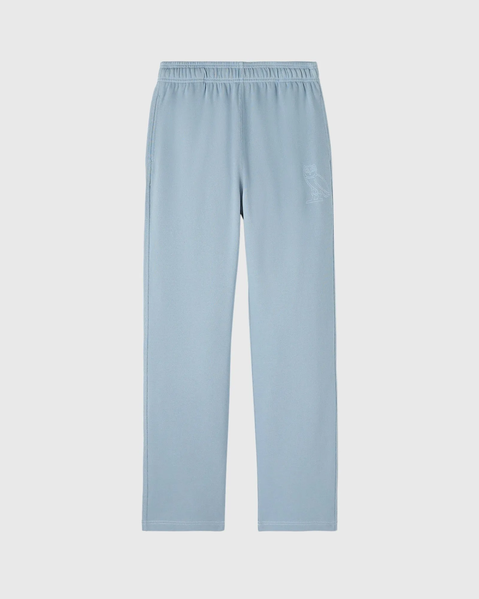 Tonal Stitch Open-Hem Sweatpant - Light Blue sold by OVO