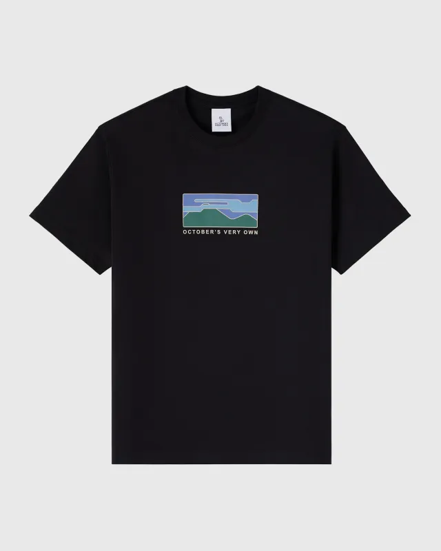 Retro Hiker Tee - Black sold by OVO