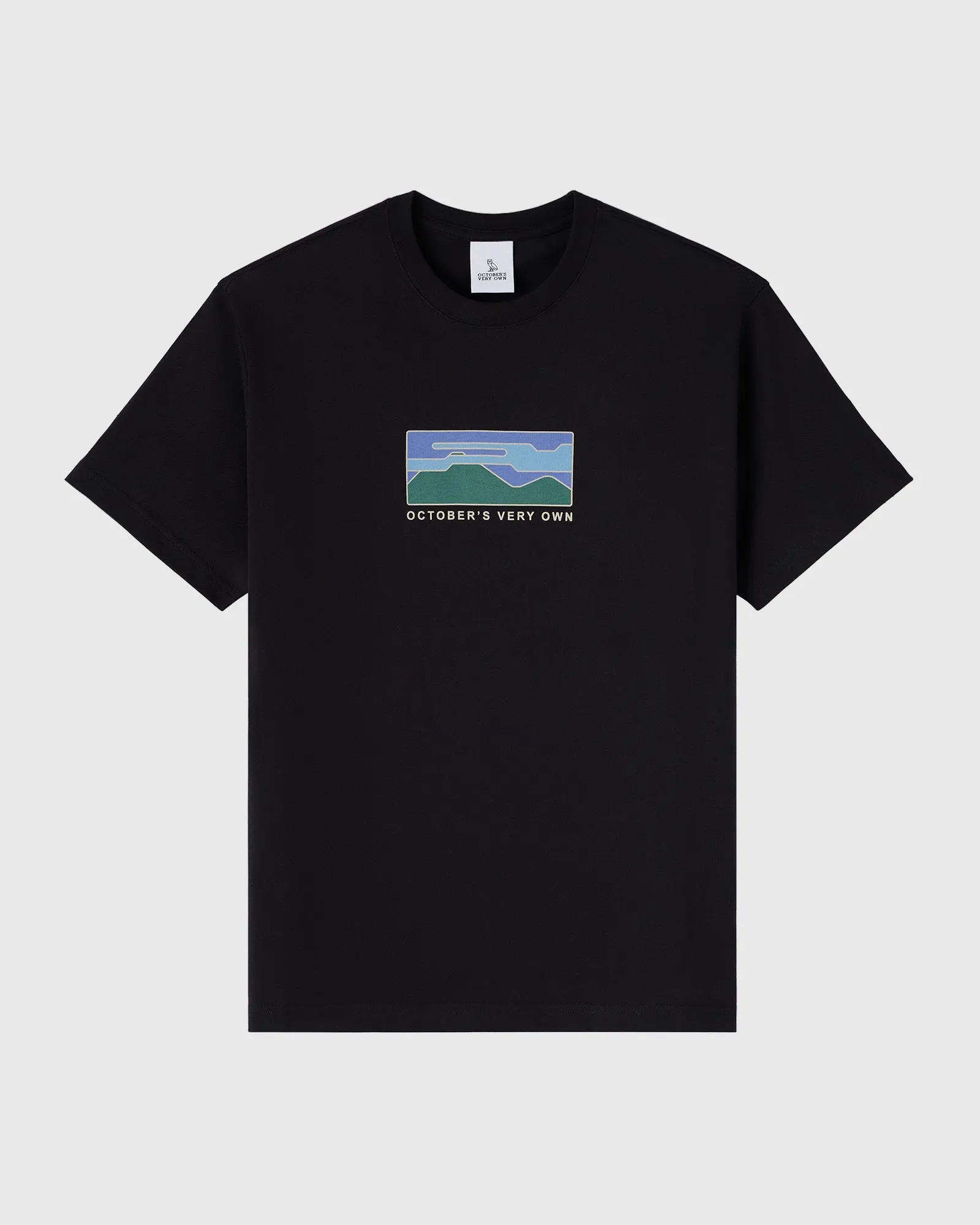 Retro Hiker Tee - Black sold by OVO