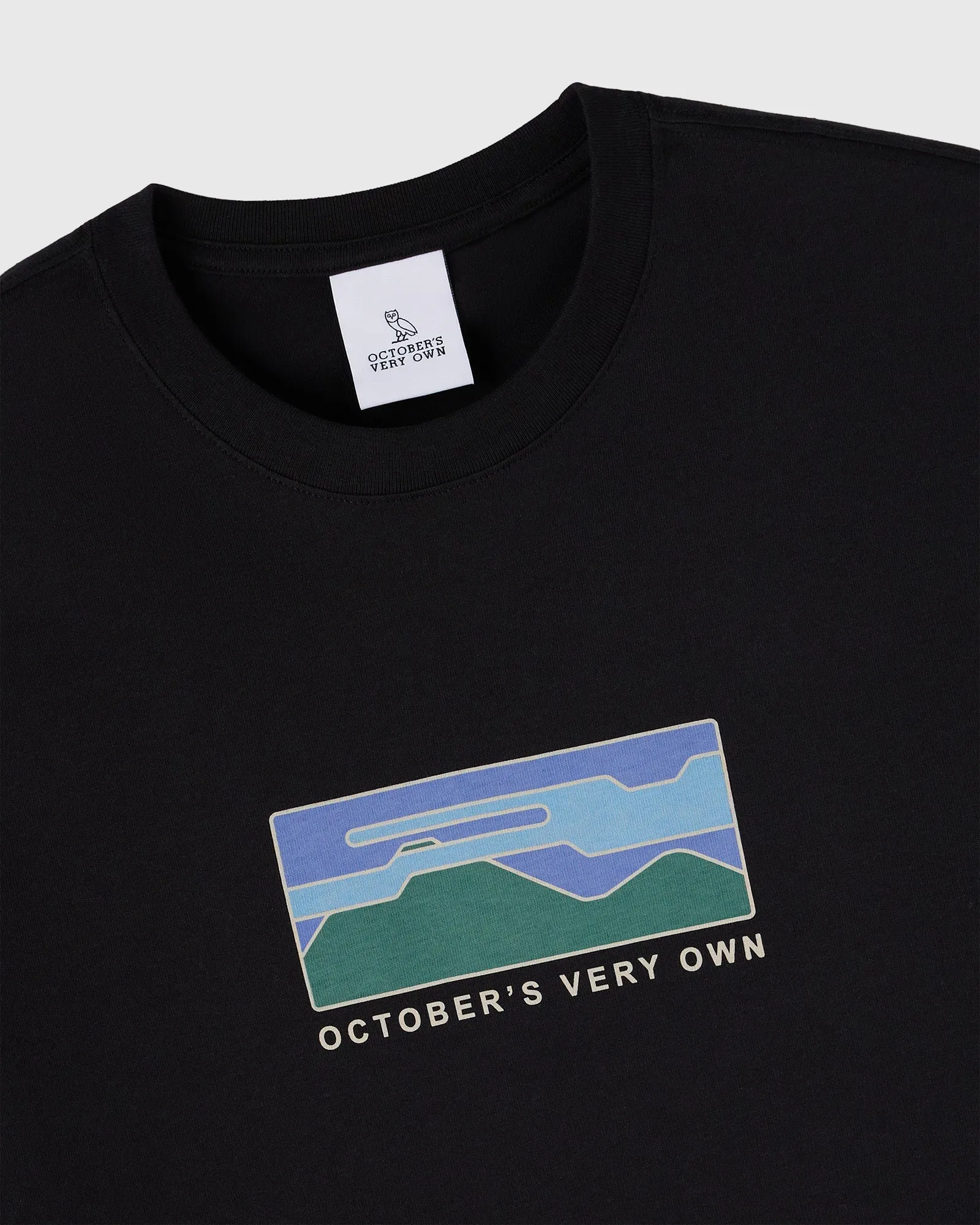 Retro Hiker Tee - Black sold by OVO product image thumbnail 3