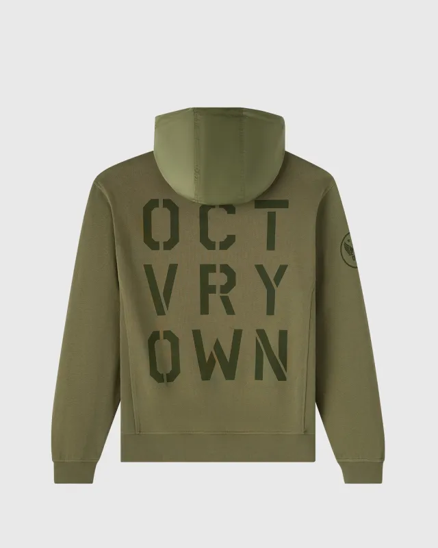 Corps Hoodie - Olive sold by OVO