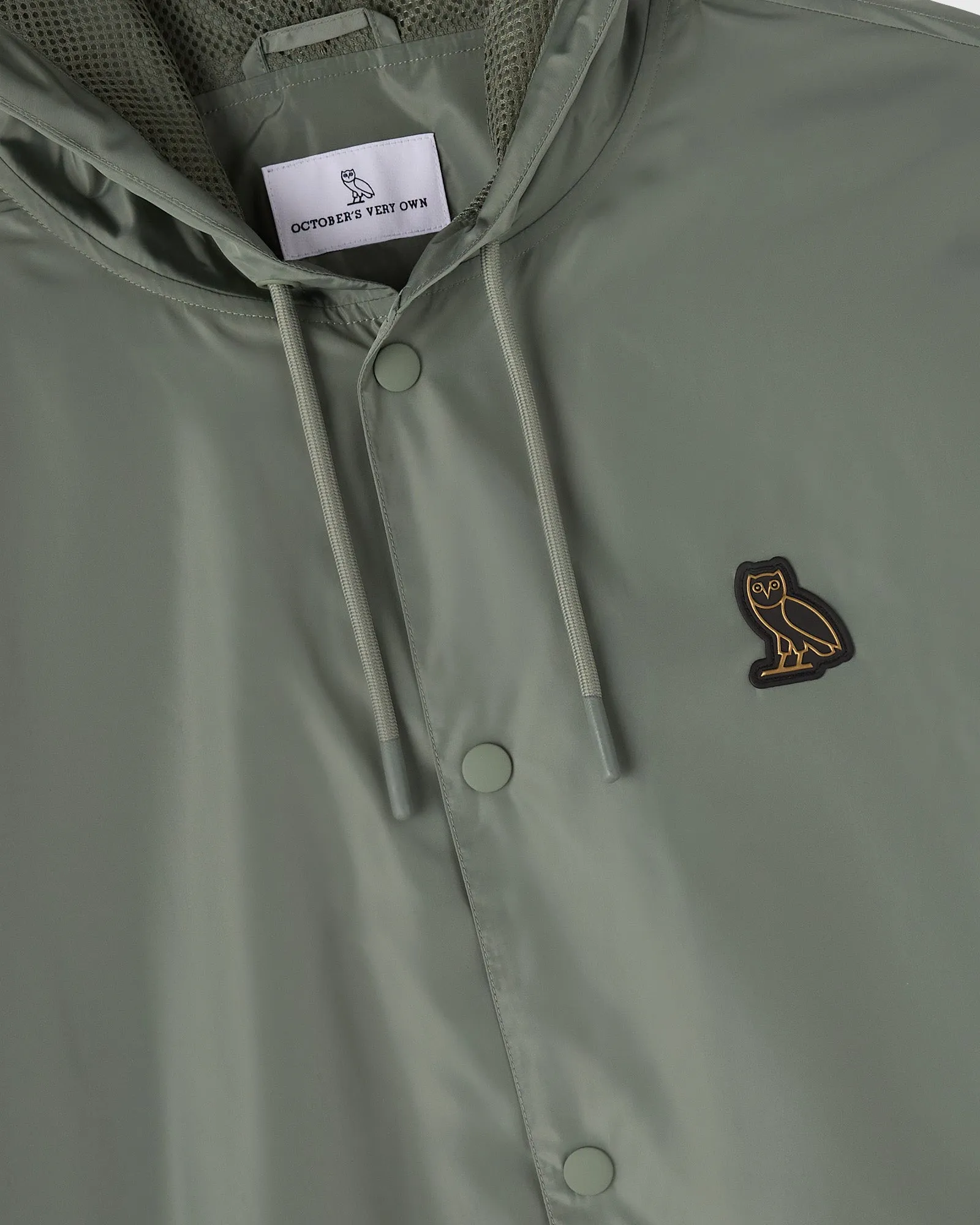 Hooded Coaches Jacket - Olive sold by OVO product image thumbnail 3