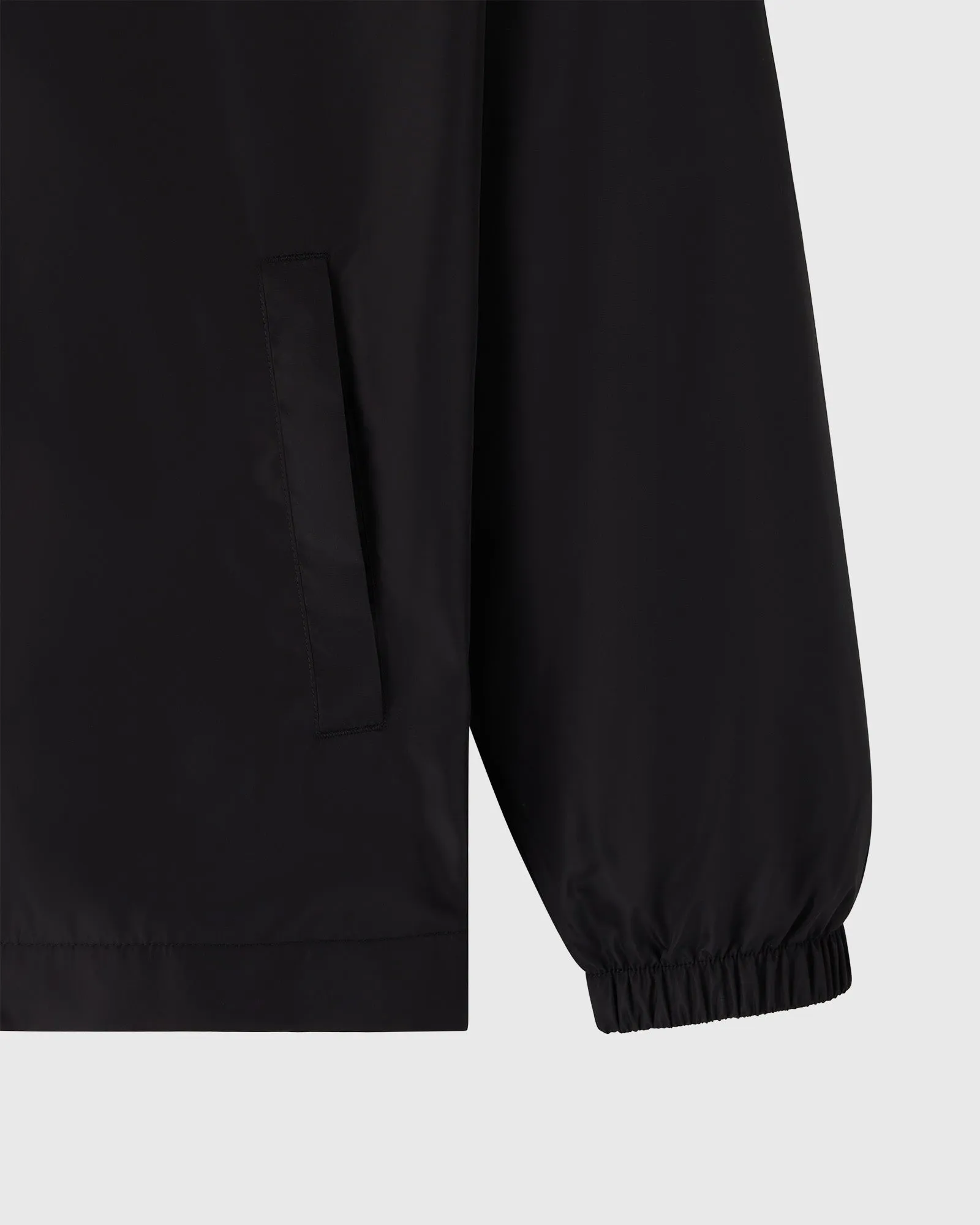 Hooded Coaches Jacket - Black sold by OVO product image thumbnail 4