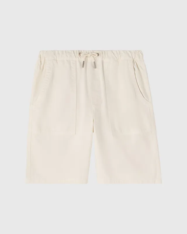 Herringbone Fatigue Short - Beige made by OVO