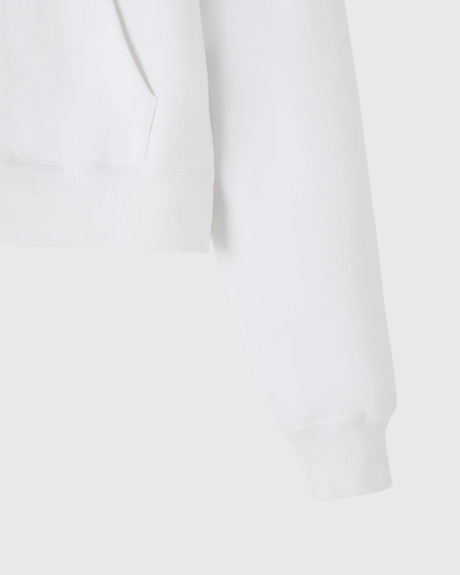 Pom Pom Full-Zip Hoodie - White sold by OVO product image thumbnail 4