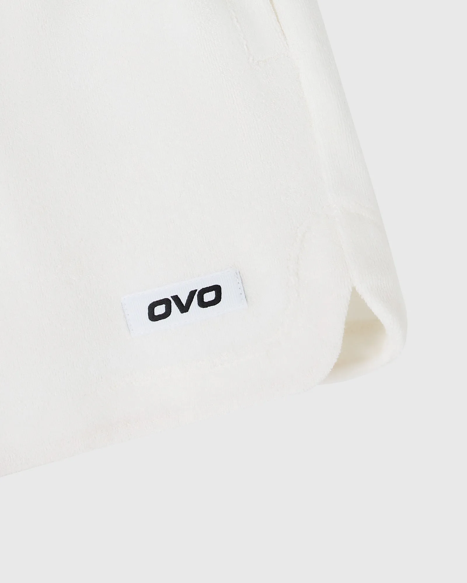 Euro Terry Cloth Sweatshort - White sold by OVO product image thumbnail 2