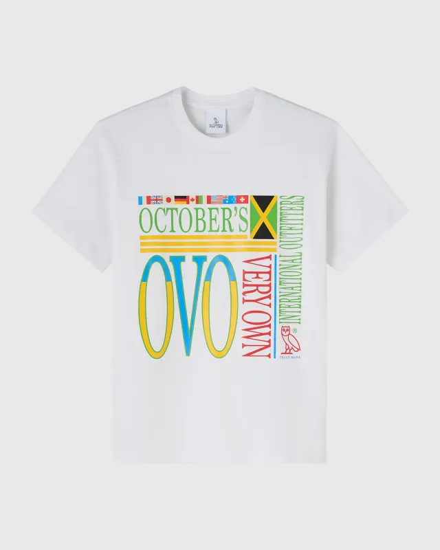 International Outfitters Tee - White sold by OVO