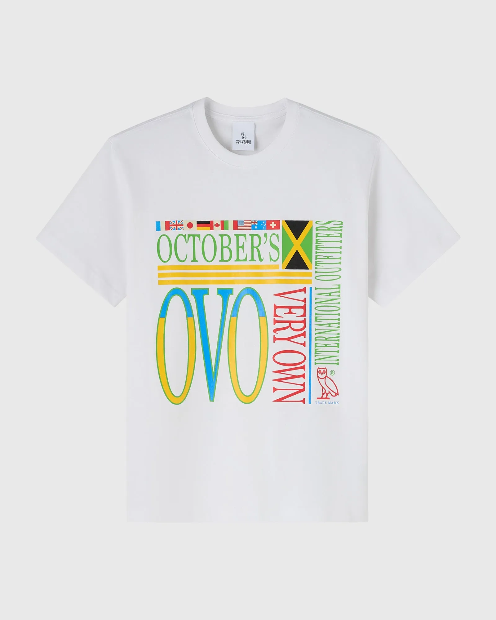 International Outfitters Tee - White sold by OVO